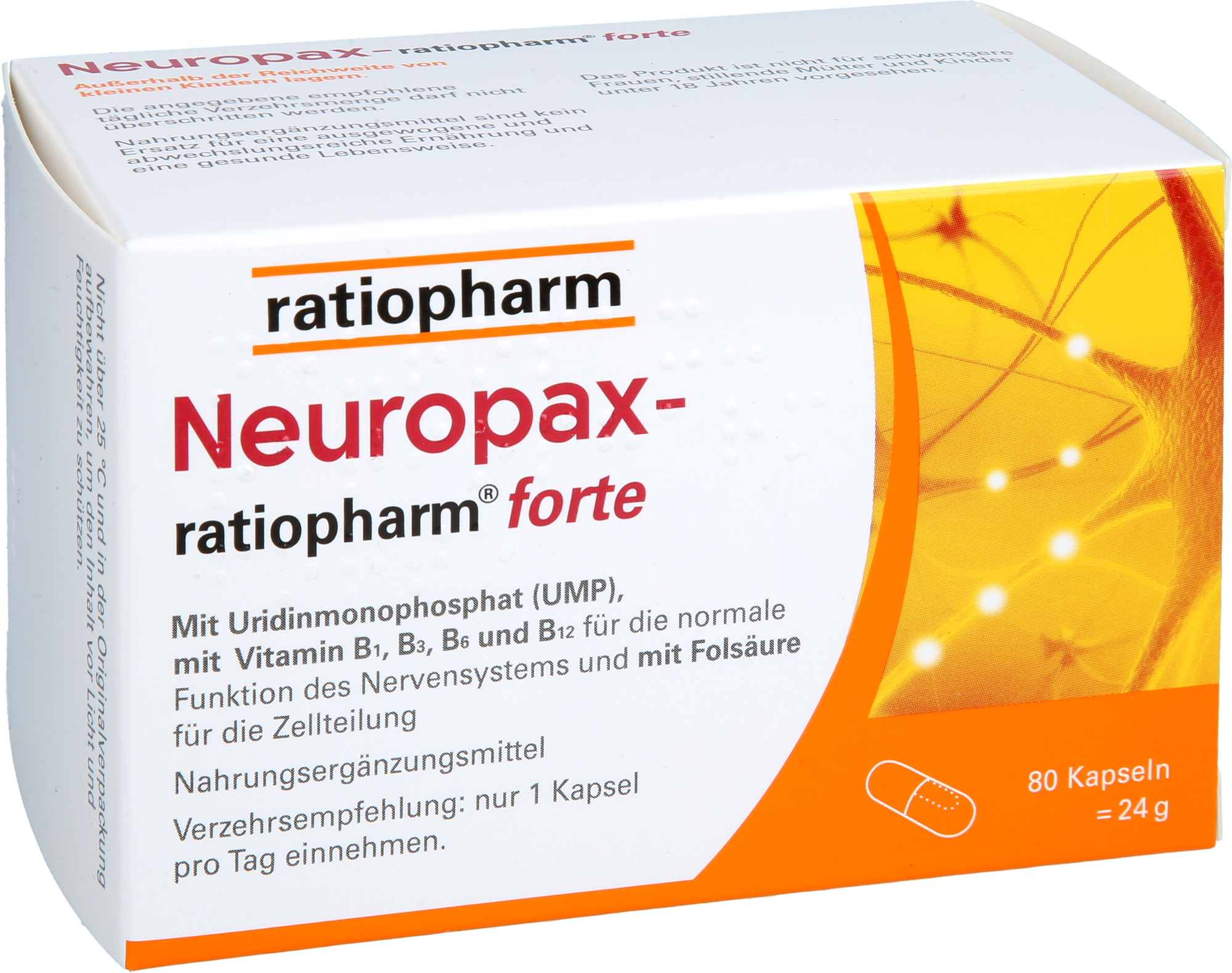 NEUROPAX-ratiopharm forte Kapseln 80 St