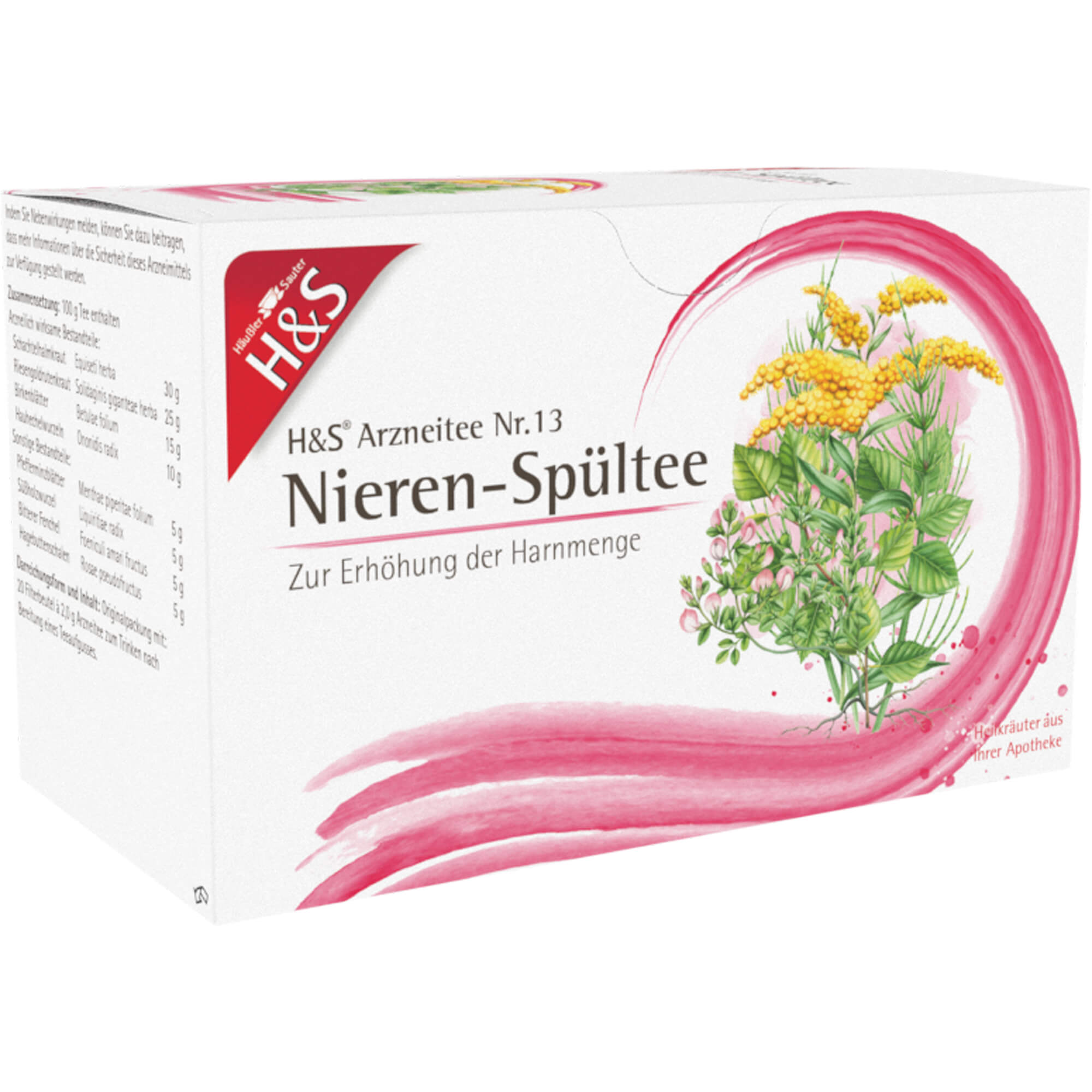 H&S Nieren-Spültee Filterbeutel