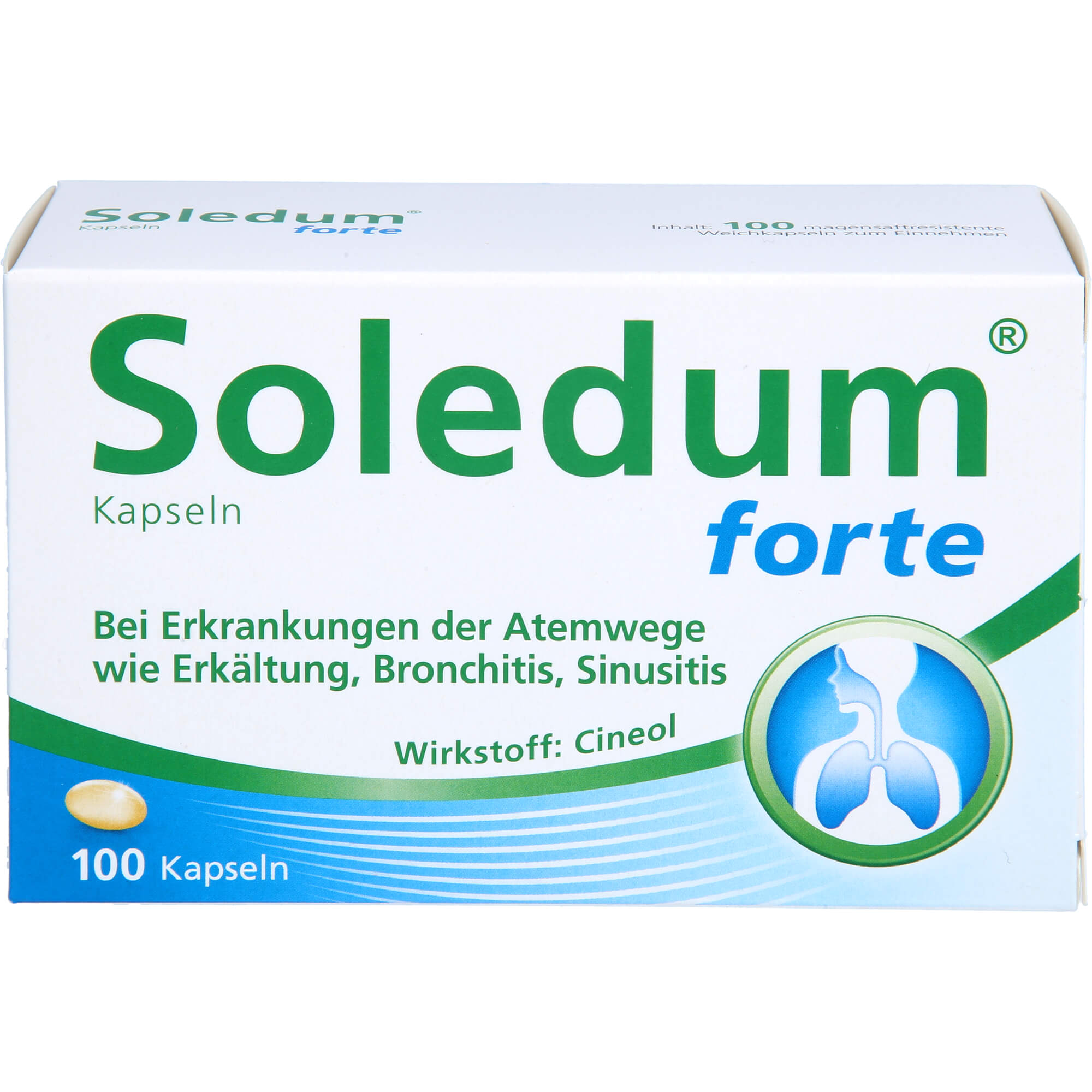 SOLEDUM Kapseln forte 200 mg 100 St