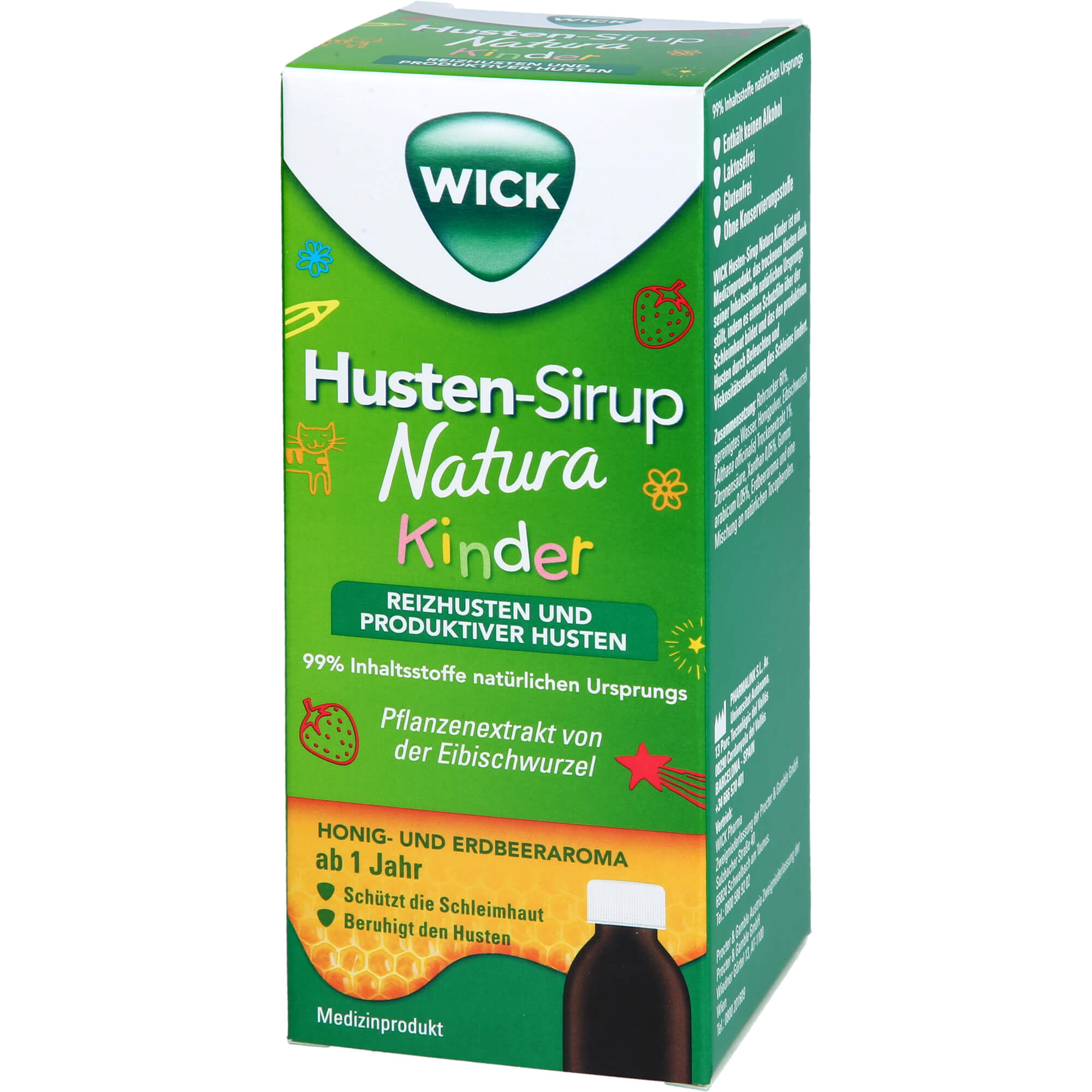 WICK Husten-Sirup Natura Kinder