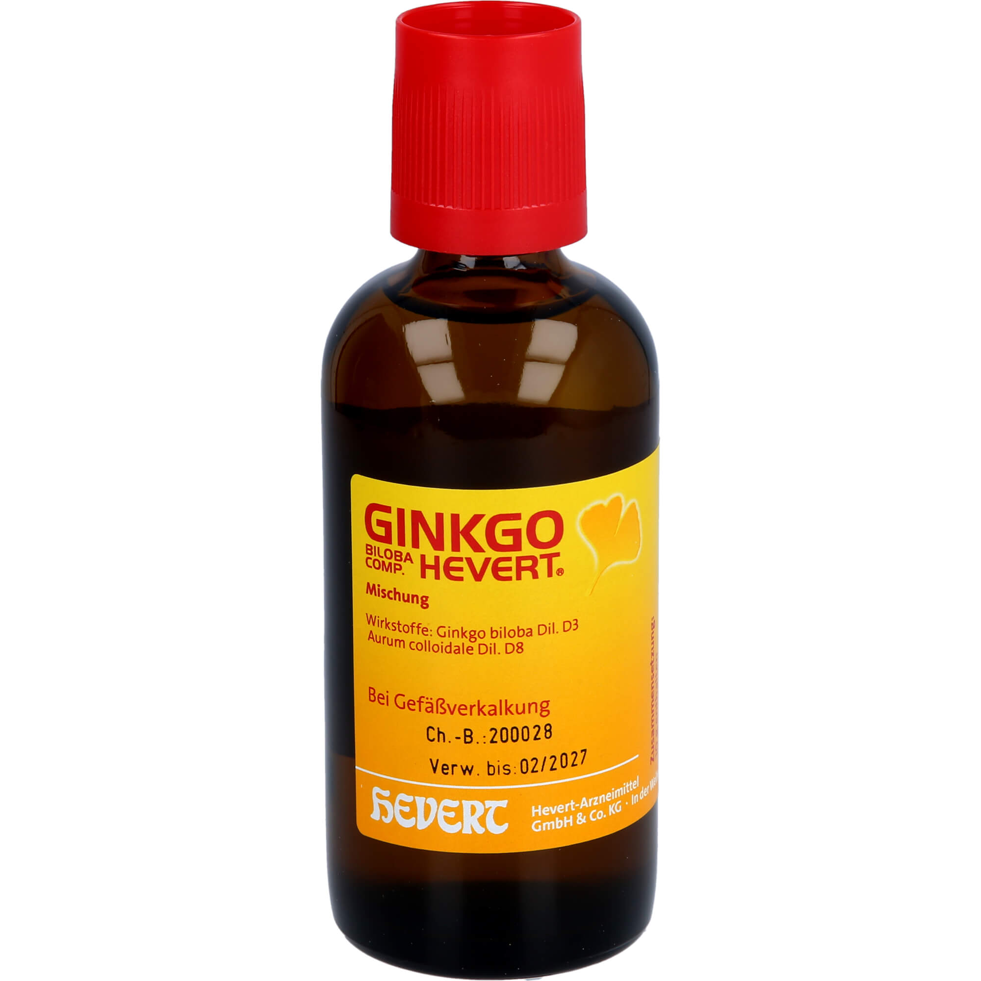 GINKGO BILOBA COMP.Hevert Tropfen 100 ml