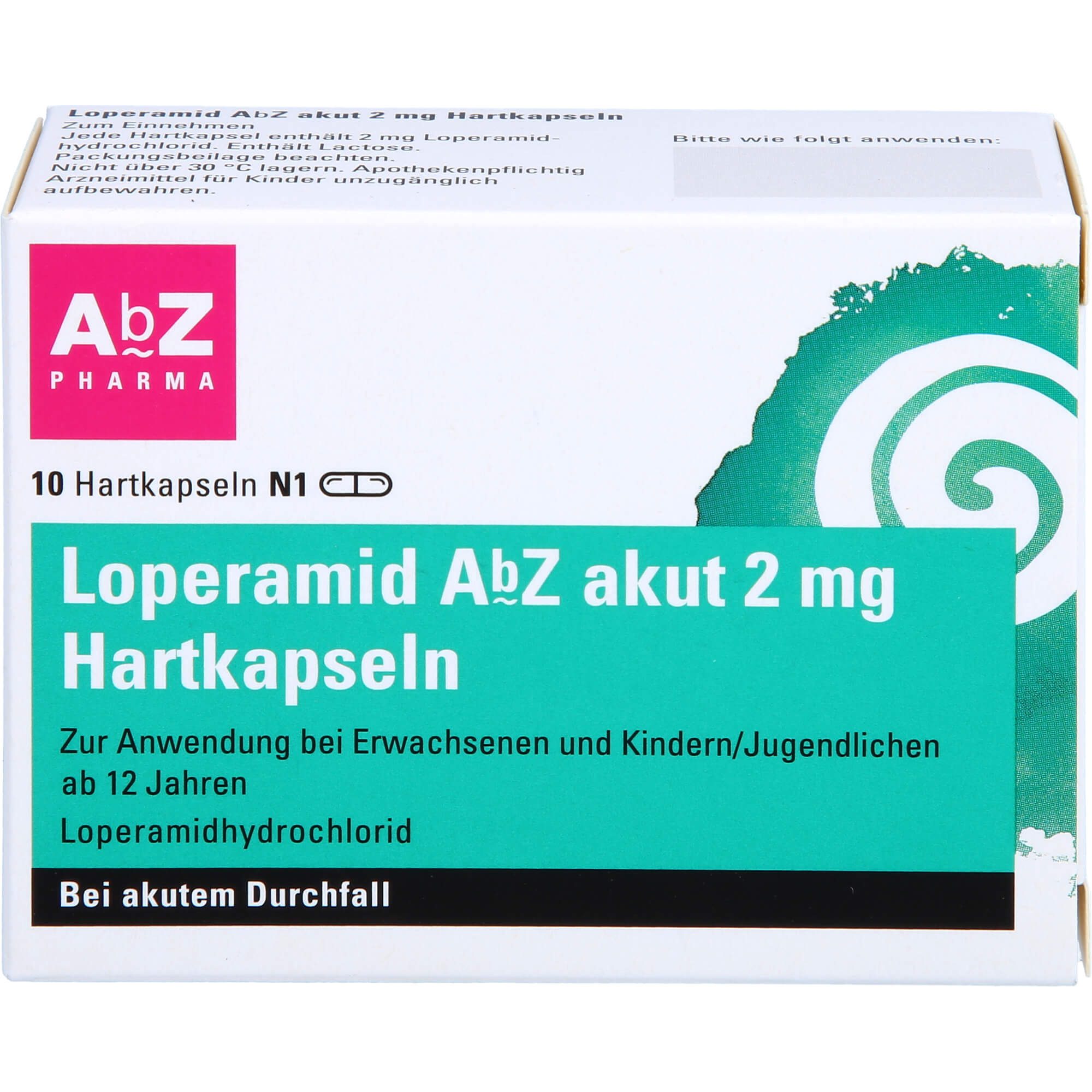 LOPERAMID AbZ akut 2 mg Hartkapseln