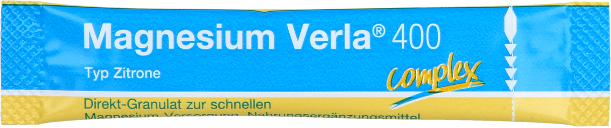 MAGNESIUM VERLA 400 Zitrone Direkt-Granulat 50 St