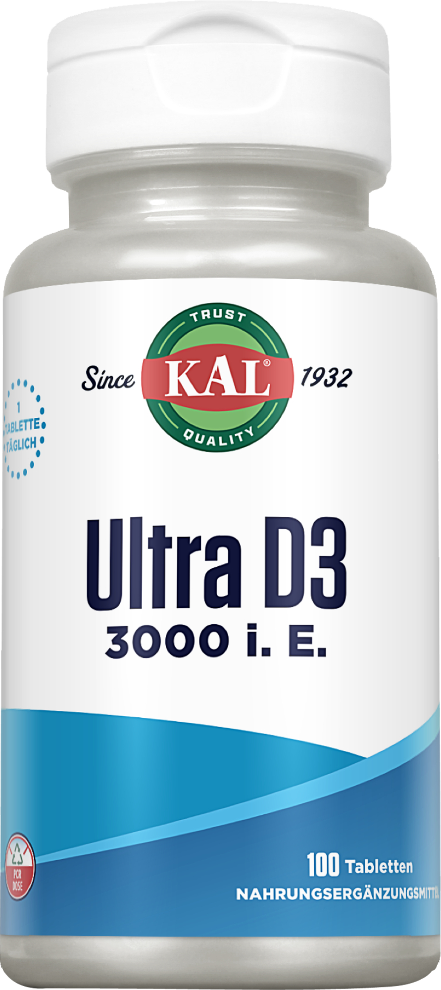 VITAMIN D3 3000 I.E. Ultra KAL Tabletten