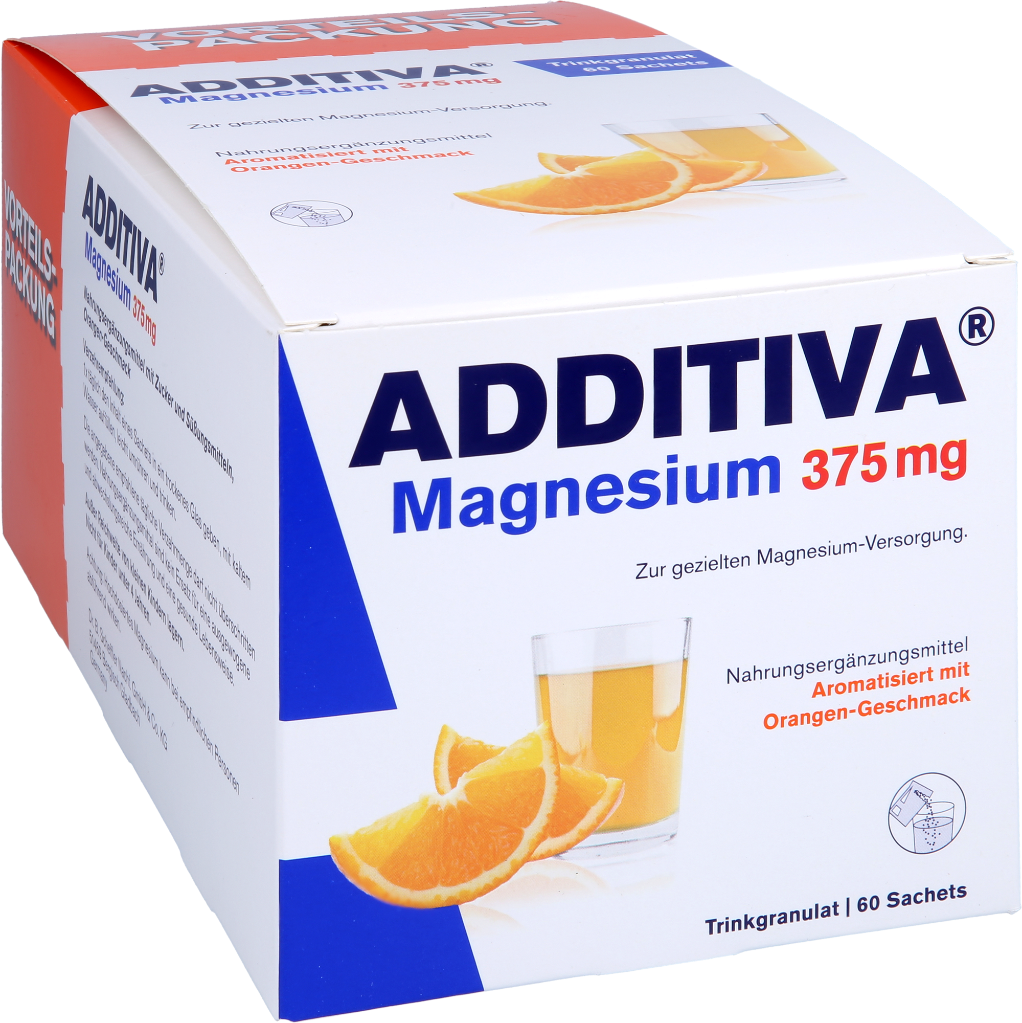 ADDITIVA Magnesium 375 mg Sachets