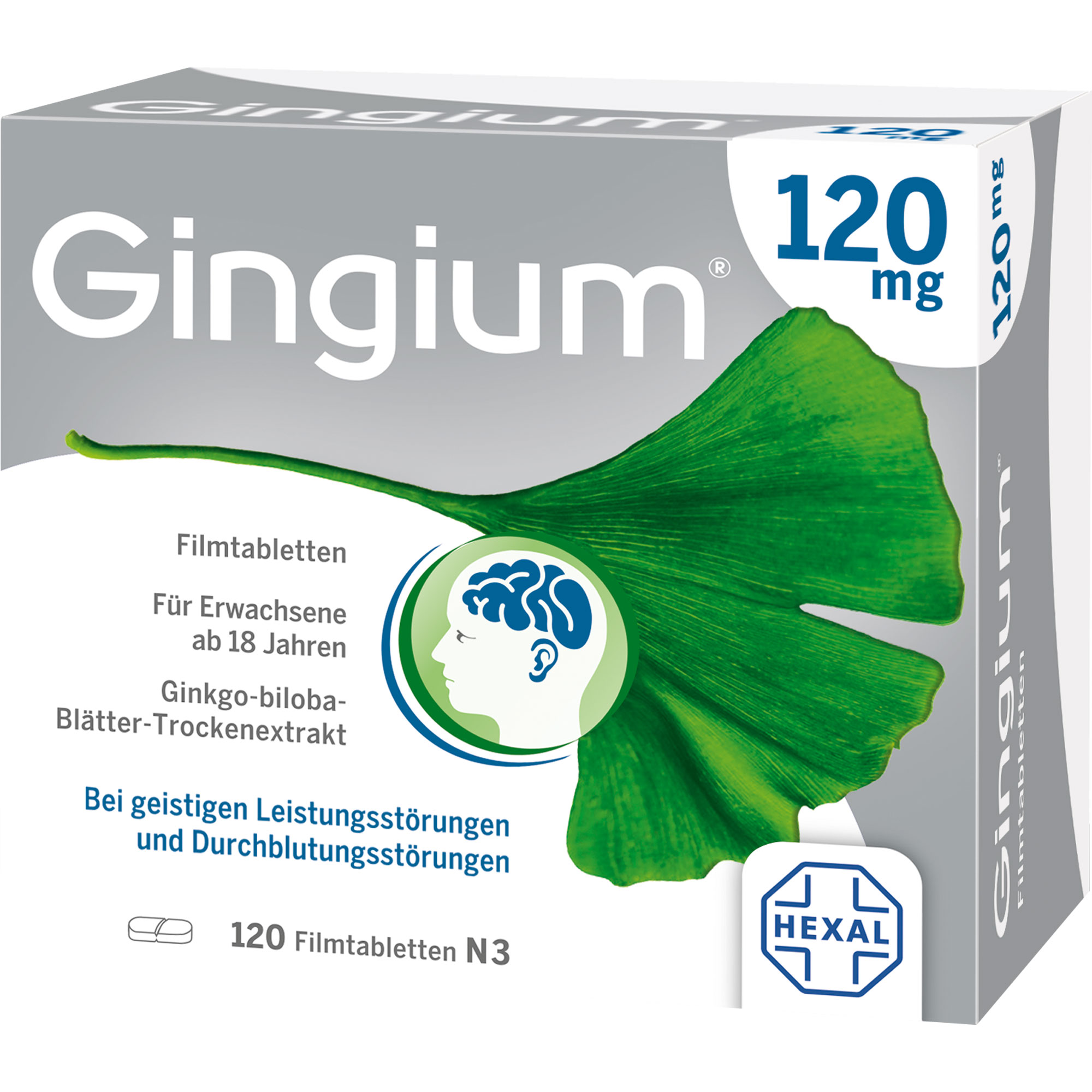 GINGIUM 120 mg Filmtabletten 120 St