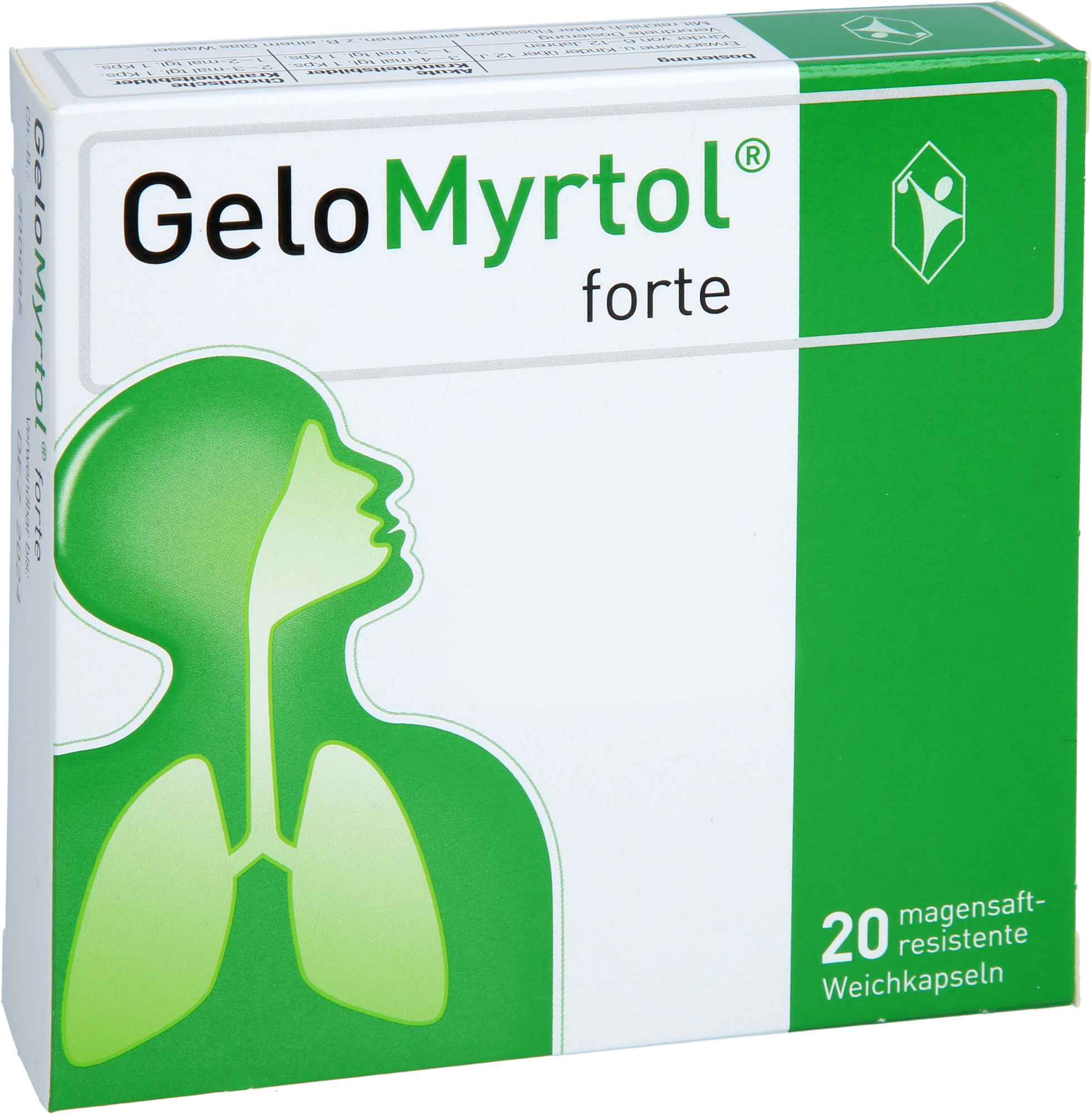 GELOMYRTOL forte magensaftresistente Weichkapseln 20 St