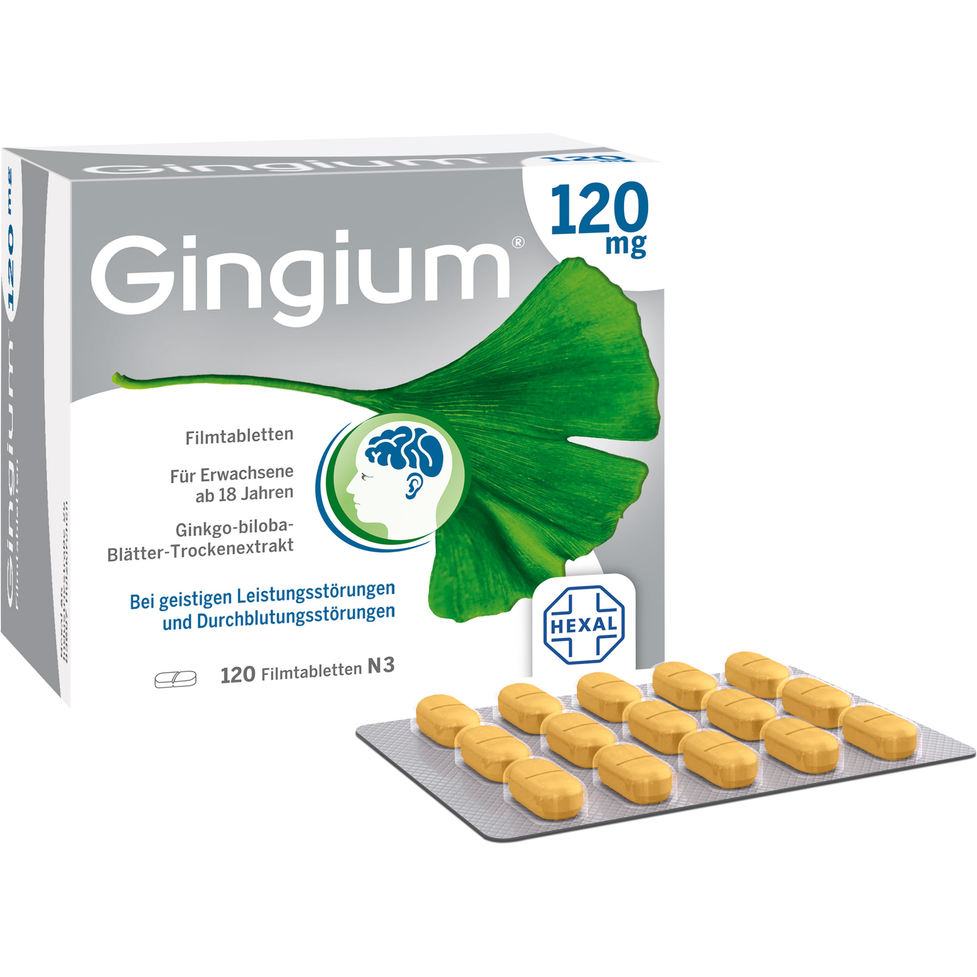 GINGIUM 120 mg Filmtabletten 120 St