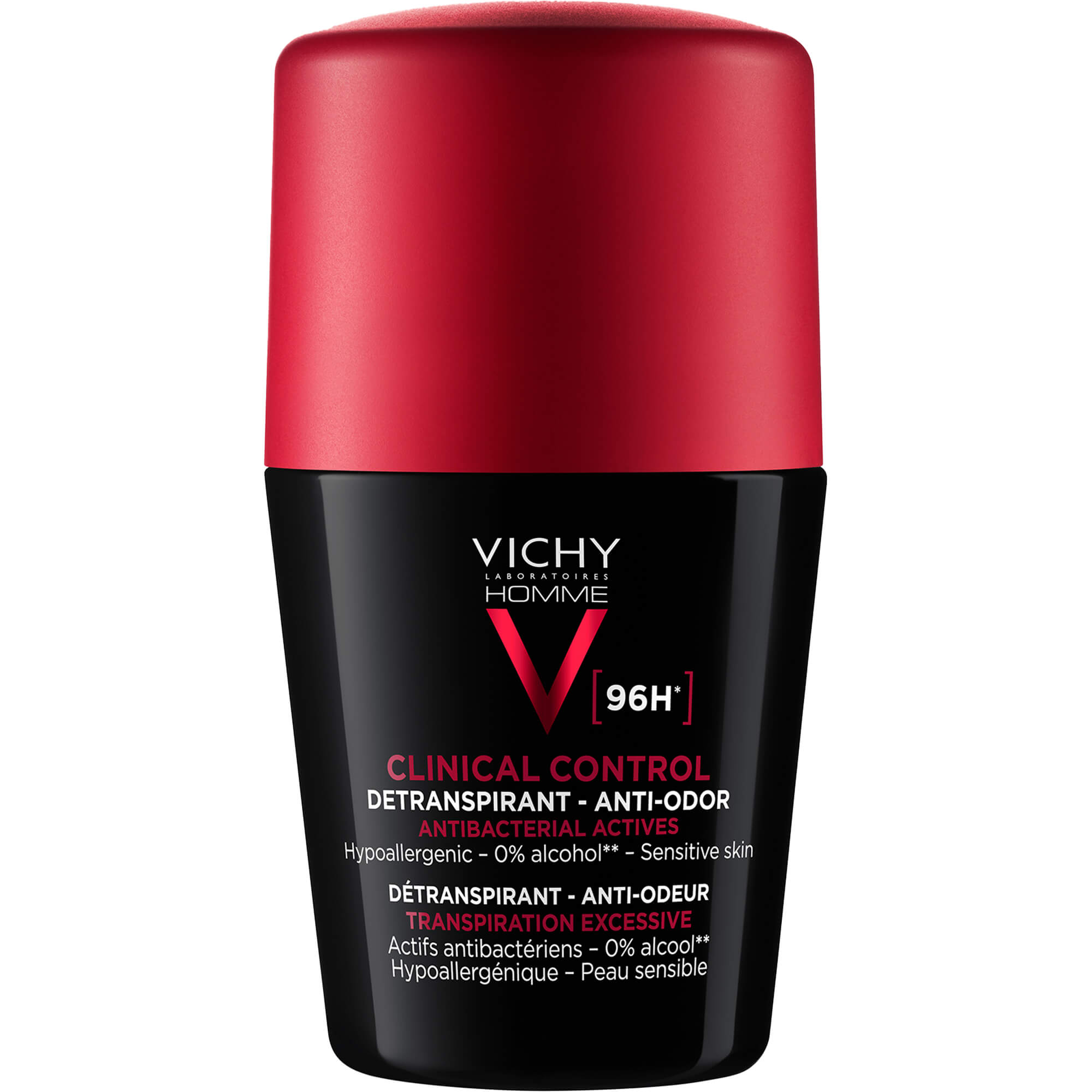 VICHY HOMME Deo Clinical Control 96h Roll-on