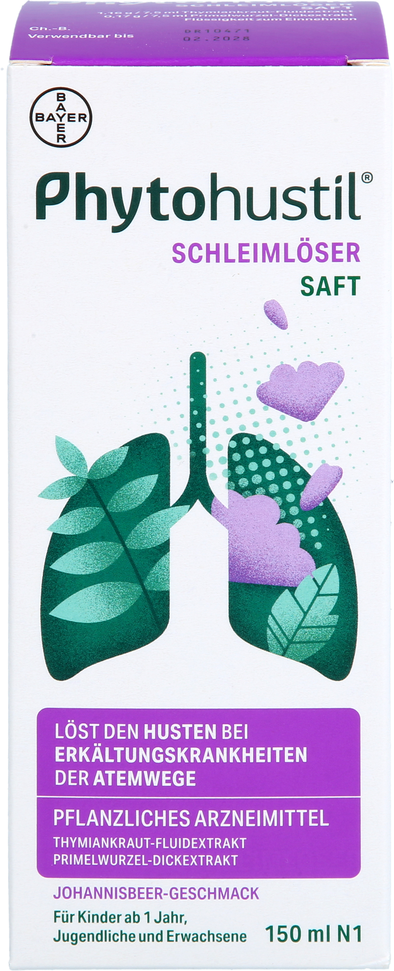 PHYTOHUSTIL Schleimlöser Saft