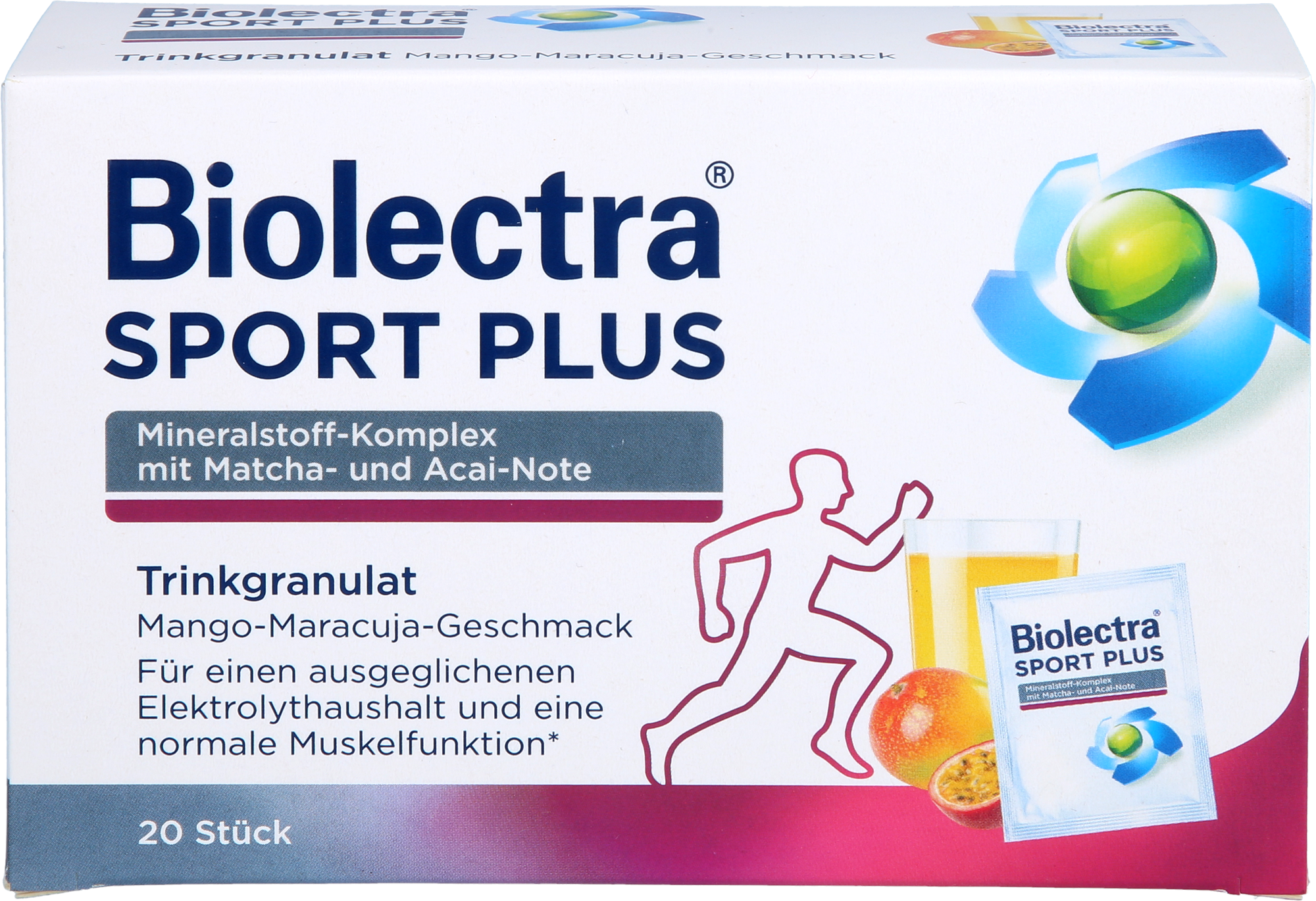 BIOLECTRA Sport Plus Trinkgranulat