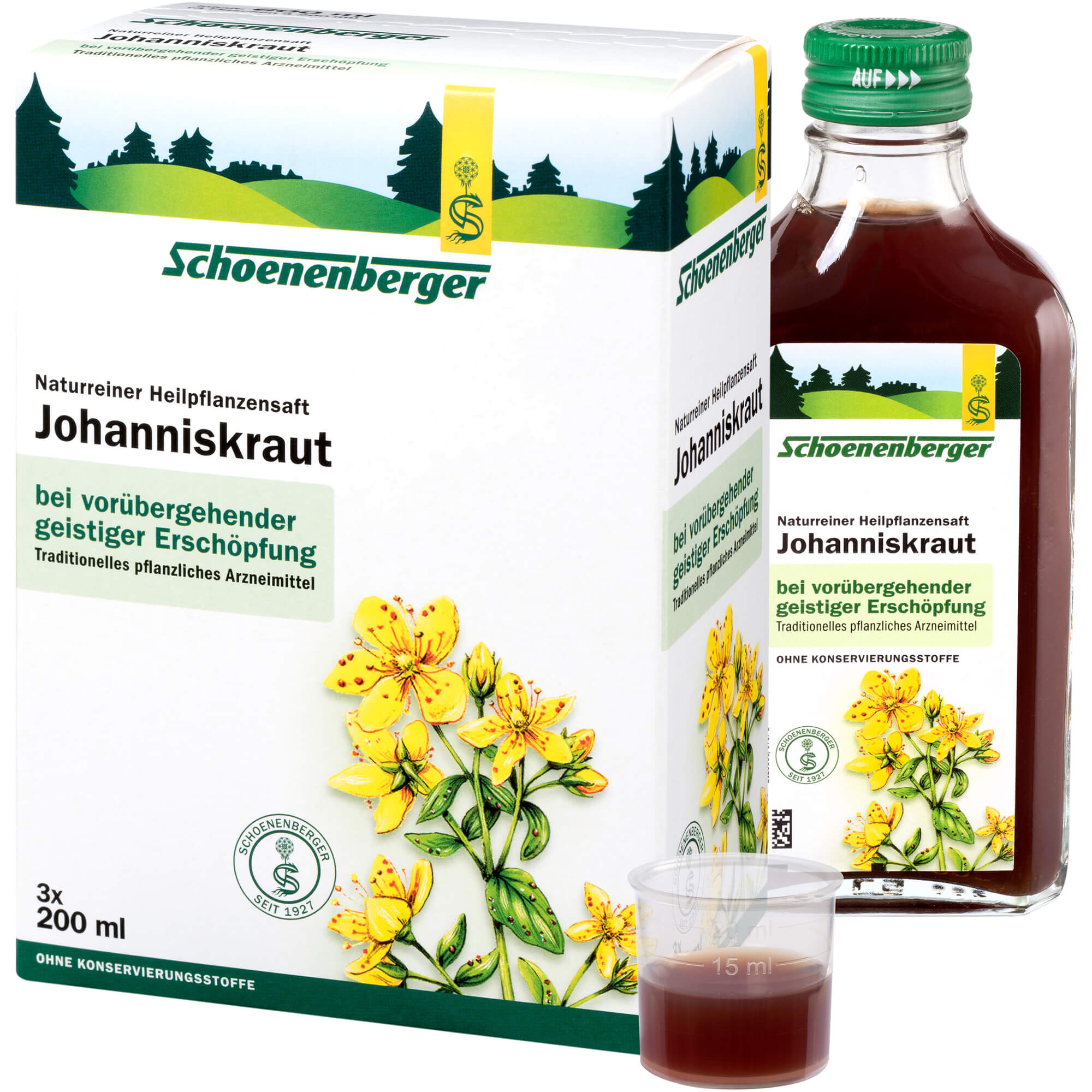 JOHANNISKRAUT SAFT Schoenenberger Heilpfl.Säfte