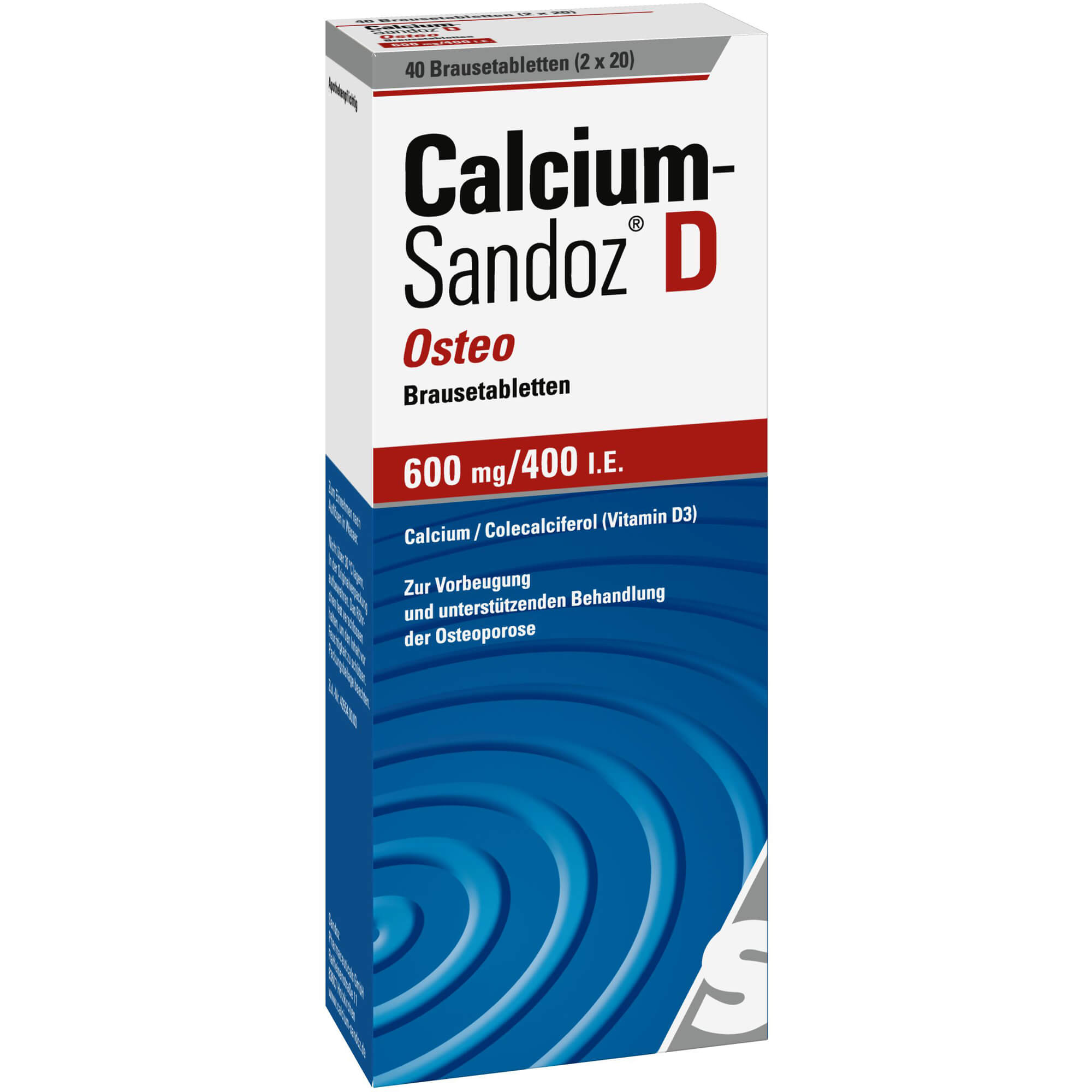 CALCIUM SANDOZ D Osteo Brausetabletten 40 St