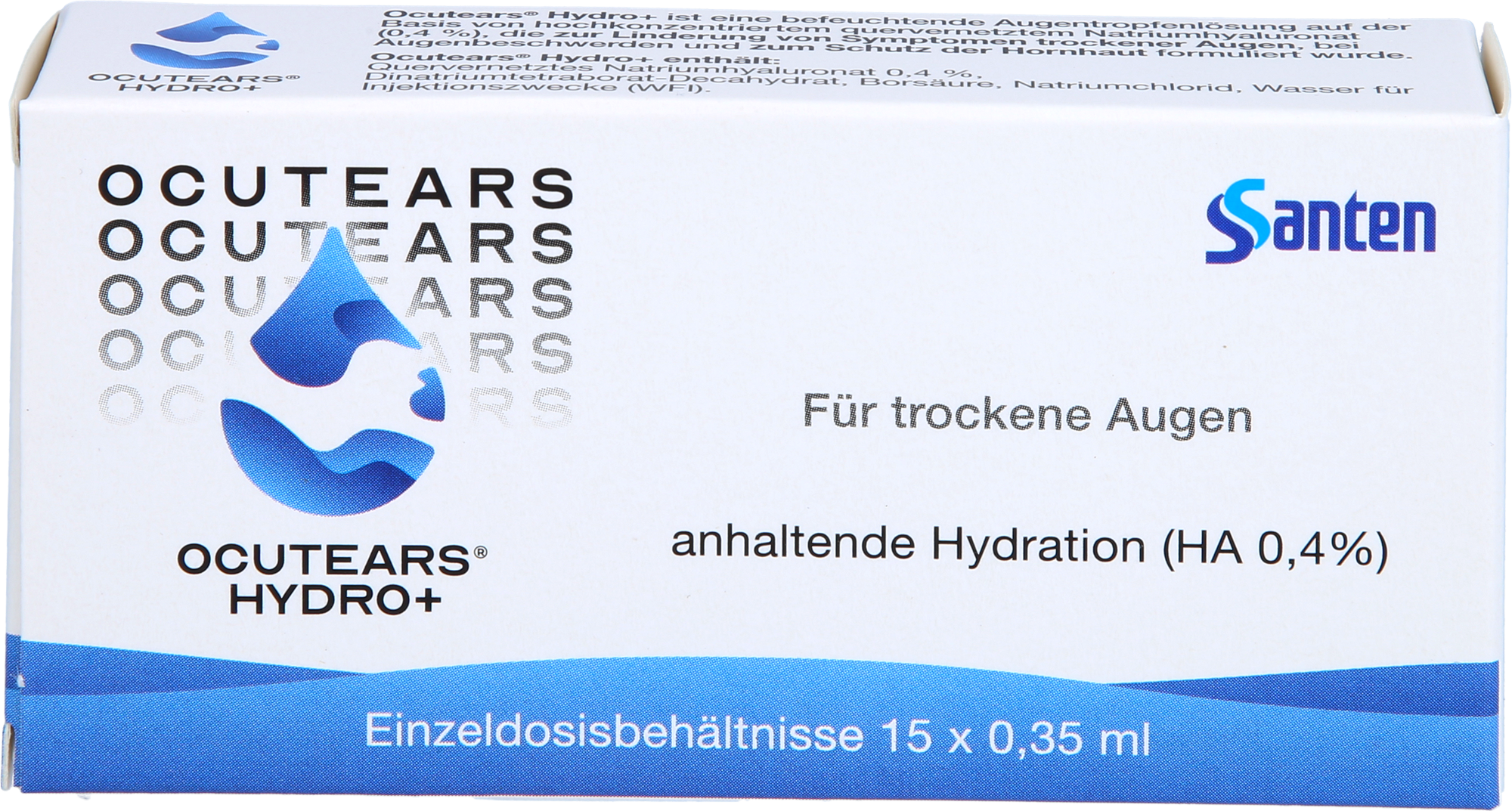 OCUTEARS Hydro+ Augentropfen Einzeldosispipetten