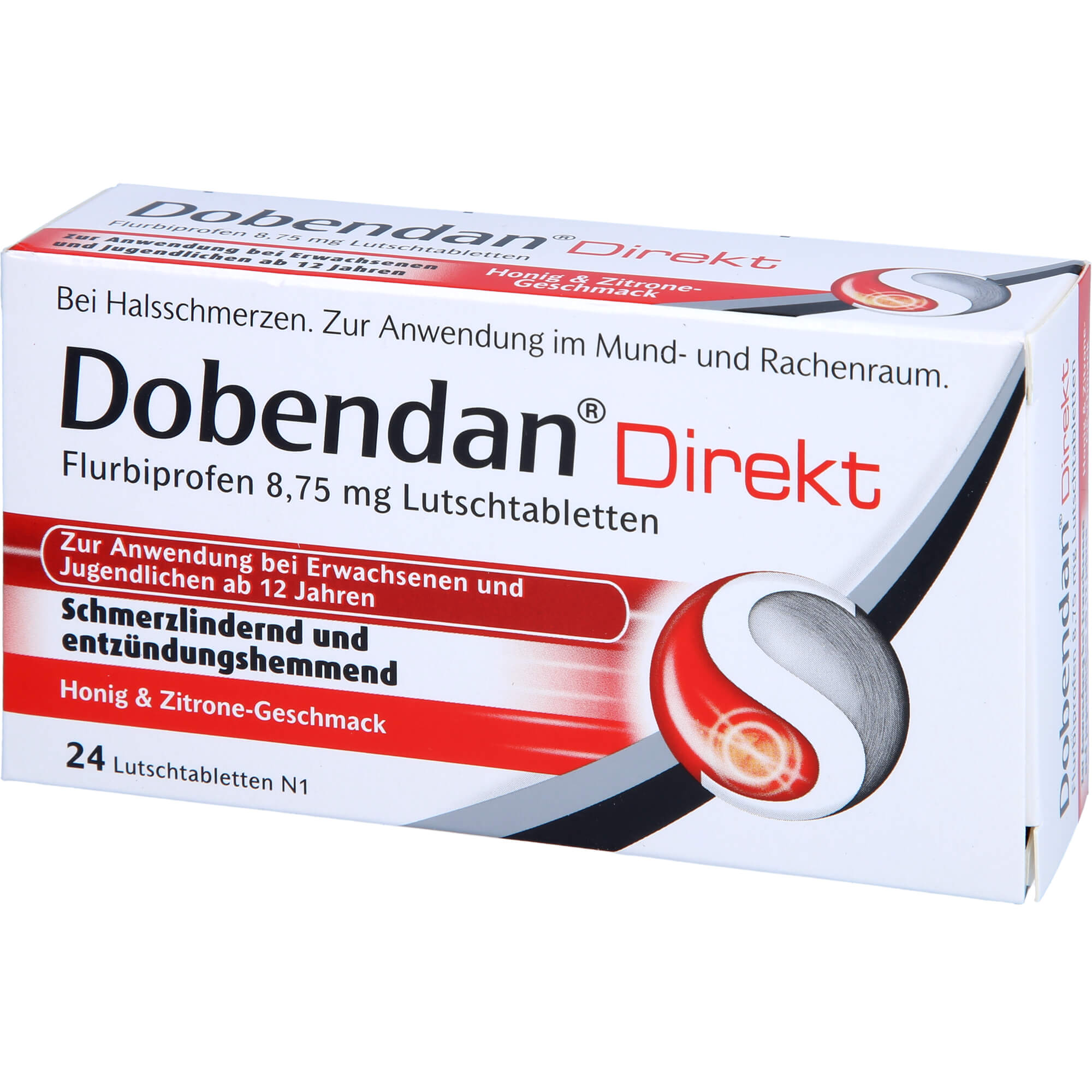 DOBENDAN Direkt Flurbiprofen 8,75 mg Lutschtabl. 24 St