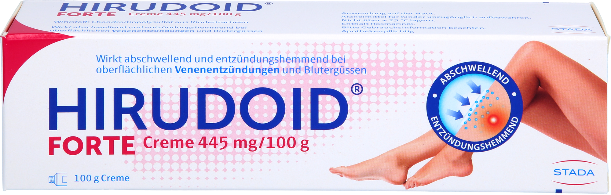 HIRUDOID forte Creme 445 mg/100 g