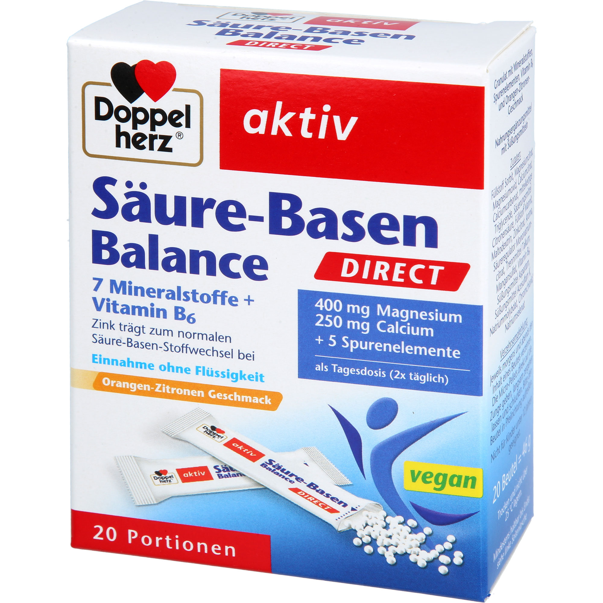 DOPPELHERZ Säure-Basen Balance DIRECT Pellets
