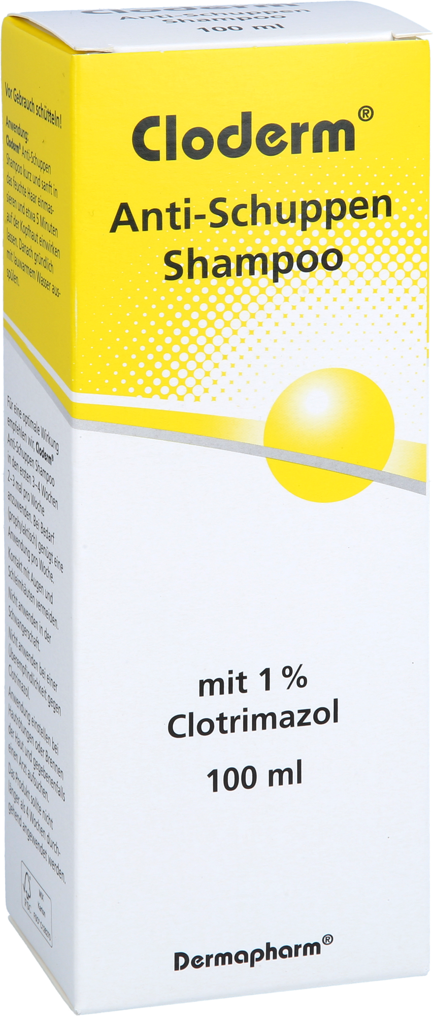 CLODERM Anti Schuppen Shampoo 100 ml