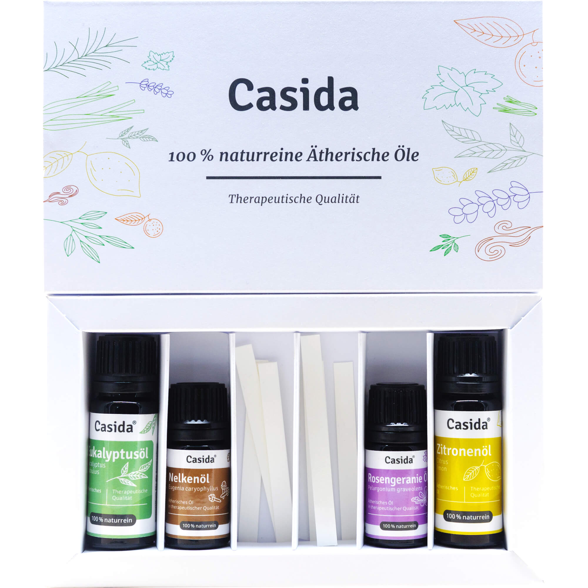 RIECHTRAINING Set mit ätherischen Ölen