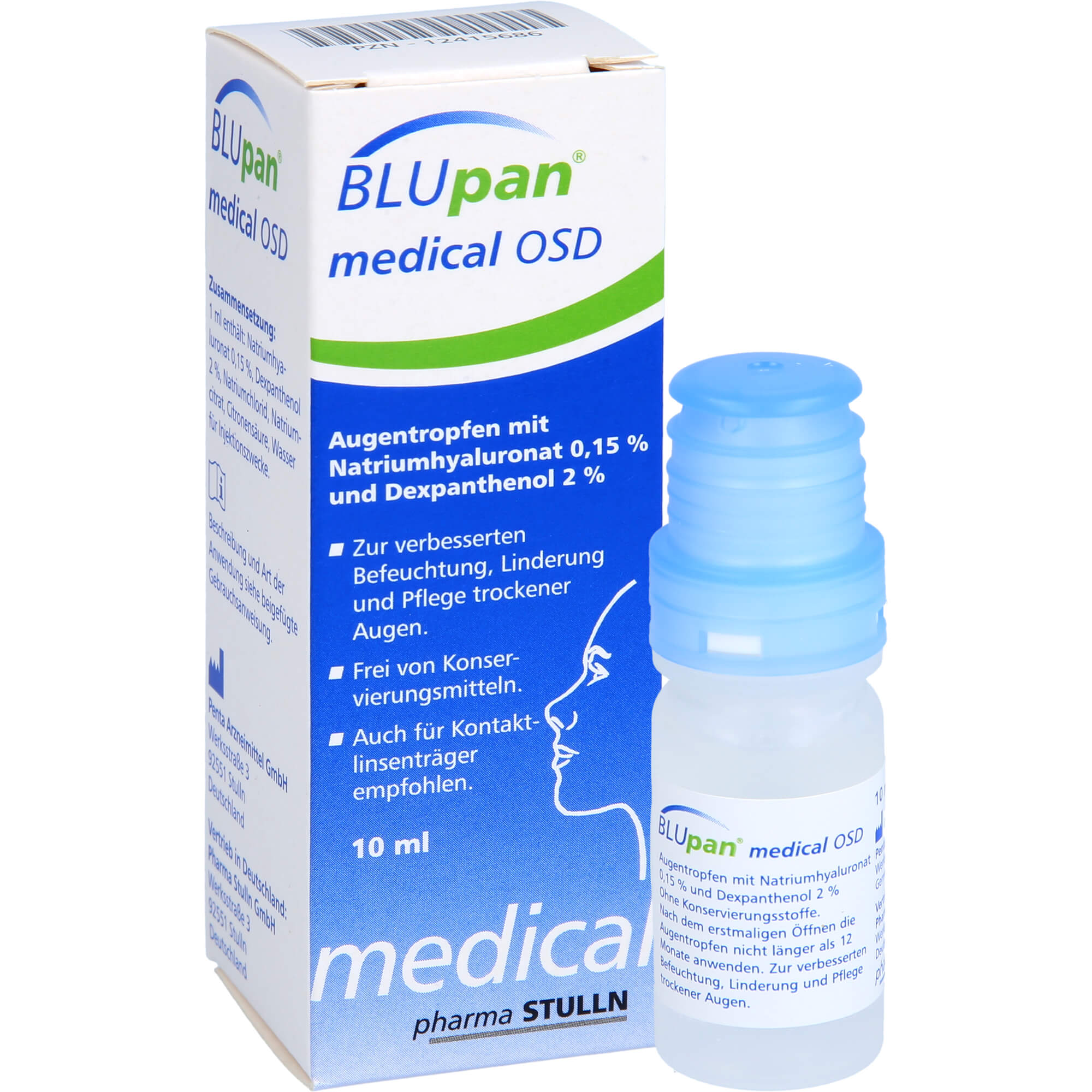 BLUPAN medical OSD Augentropfen