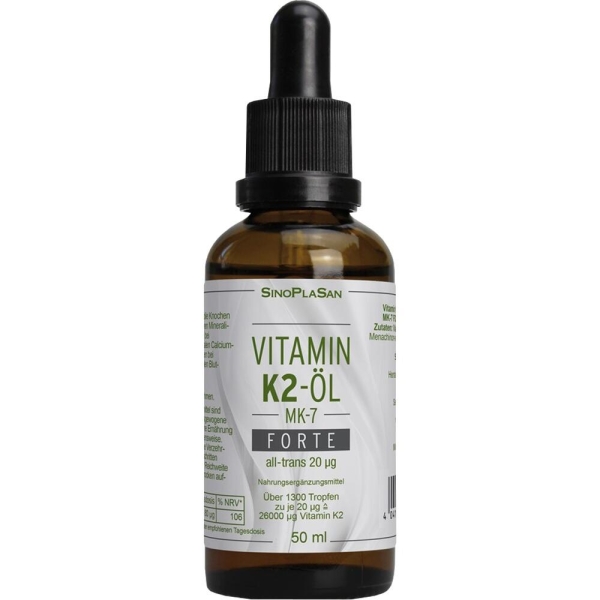 VITAMIN K2-ÖL MK7 FORTE all-trans 20 μg