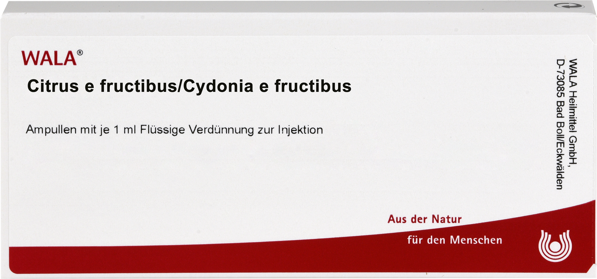 CITRUS E FRUCTIBUS/Cydonia e fructibus Ampullen