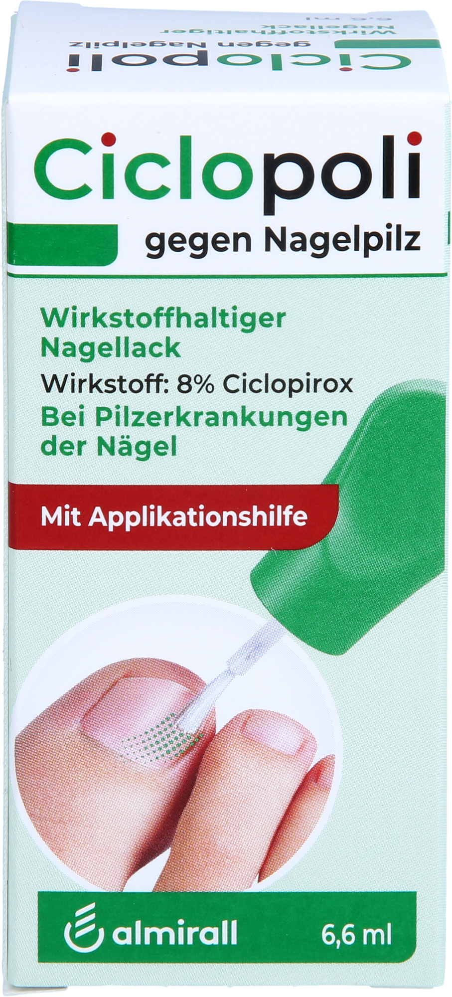 CICLOPOLI gegen Nagelpilz m.Applikationshilfe