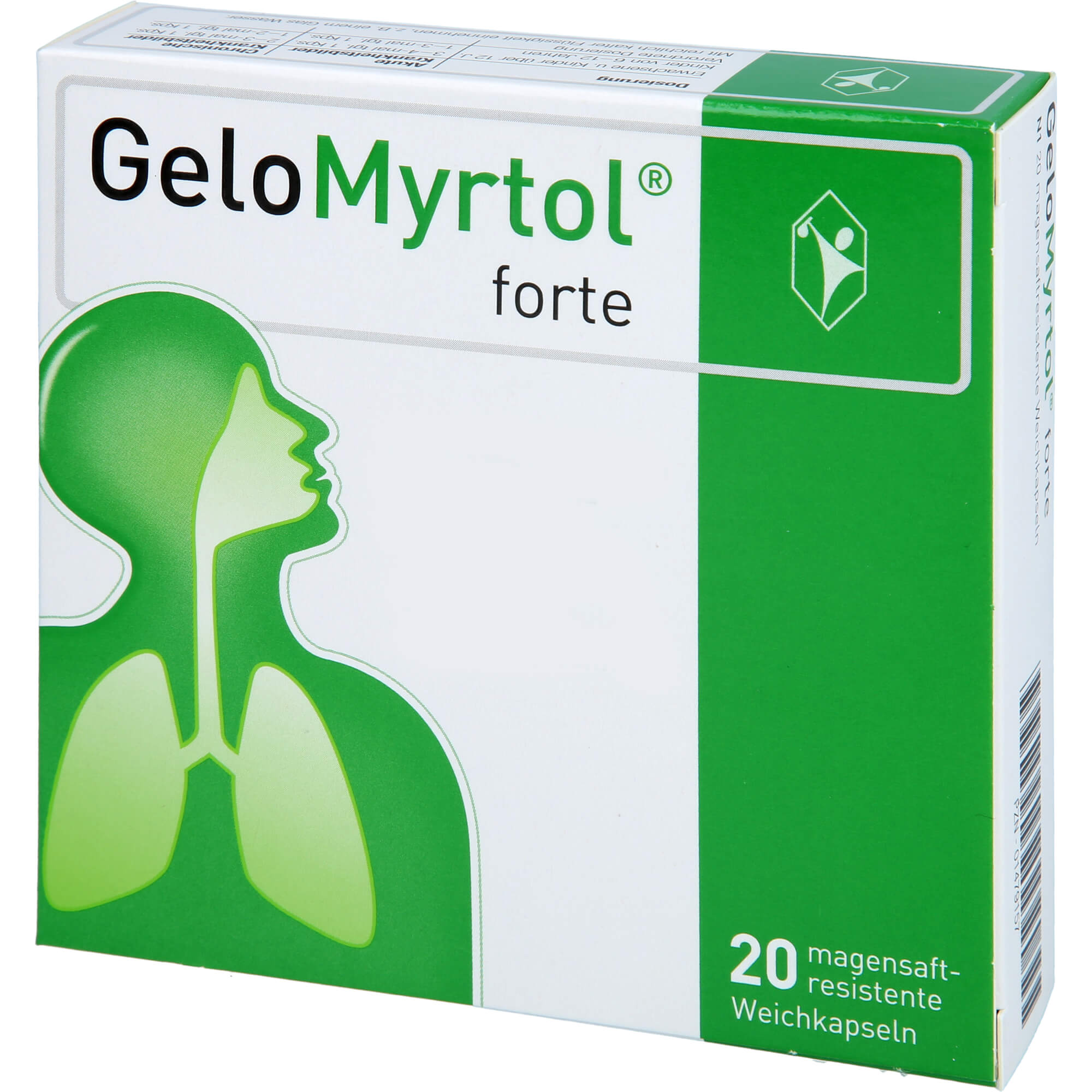 GELOMYRTOL forte magensaftresistente Weichkapseln 20 St