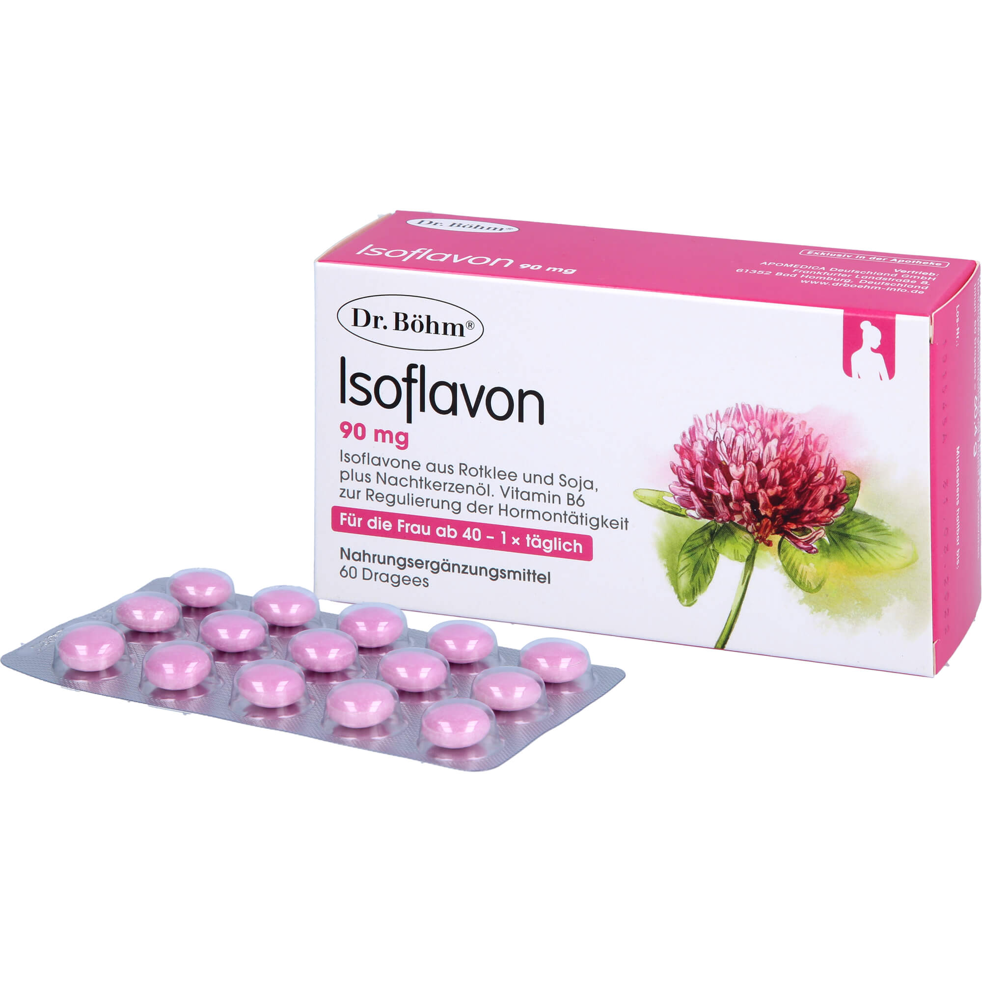 DR.BÖHM Isoflavon 90 mg Dragees