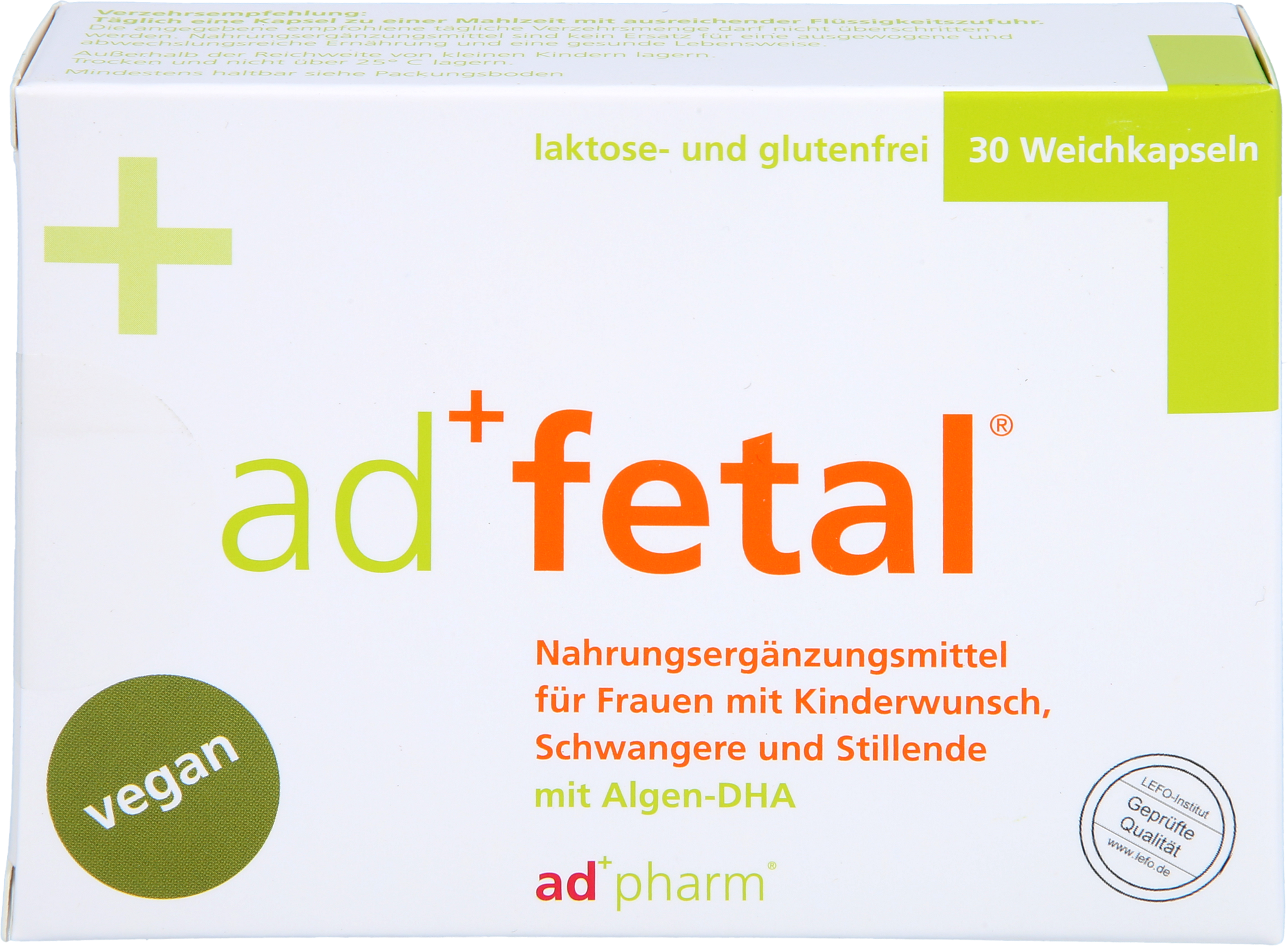 ADFETAL Monatspackung Weichkapseln