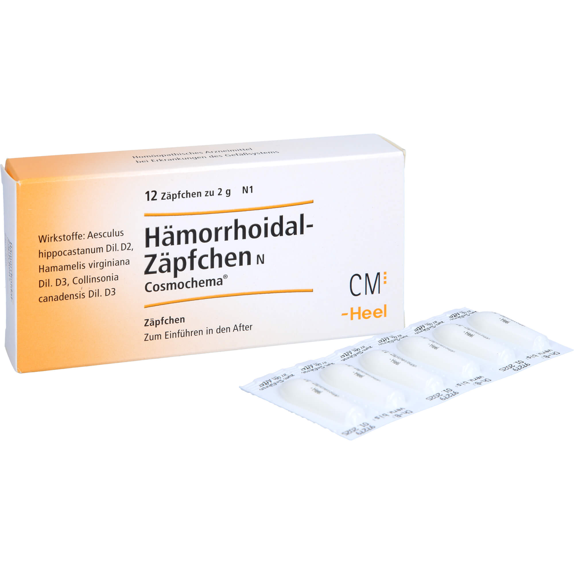 HÄMORRHOIDAL Zäpfchen N Cosmochema