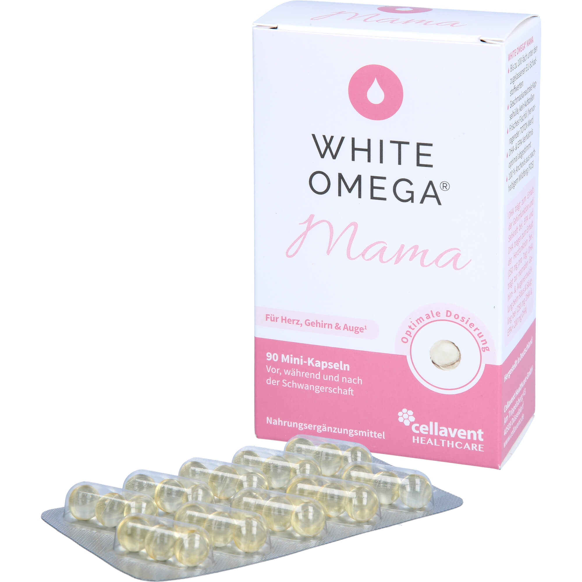 WHITE OMEGA Pearlz Omega-3-Fettsäuren Weichkapseln