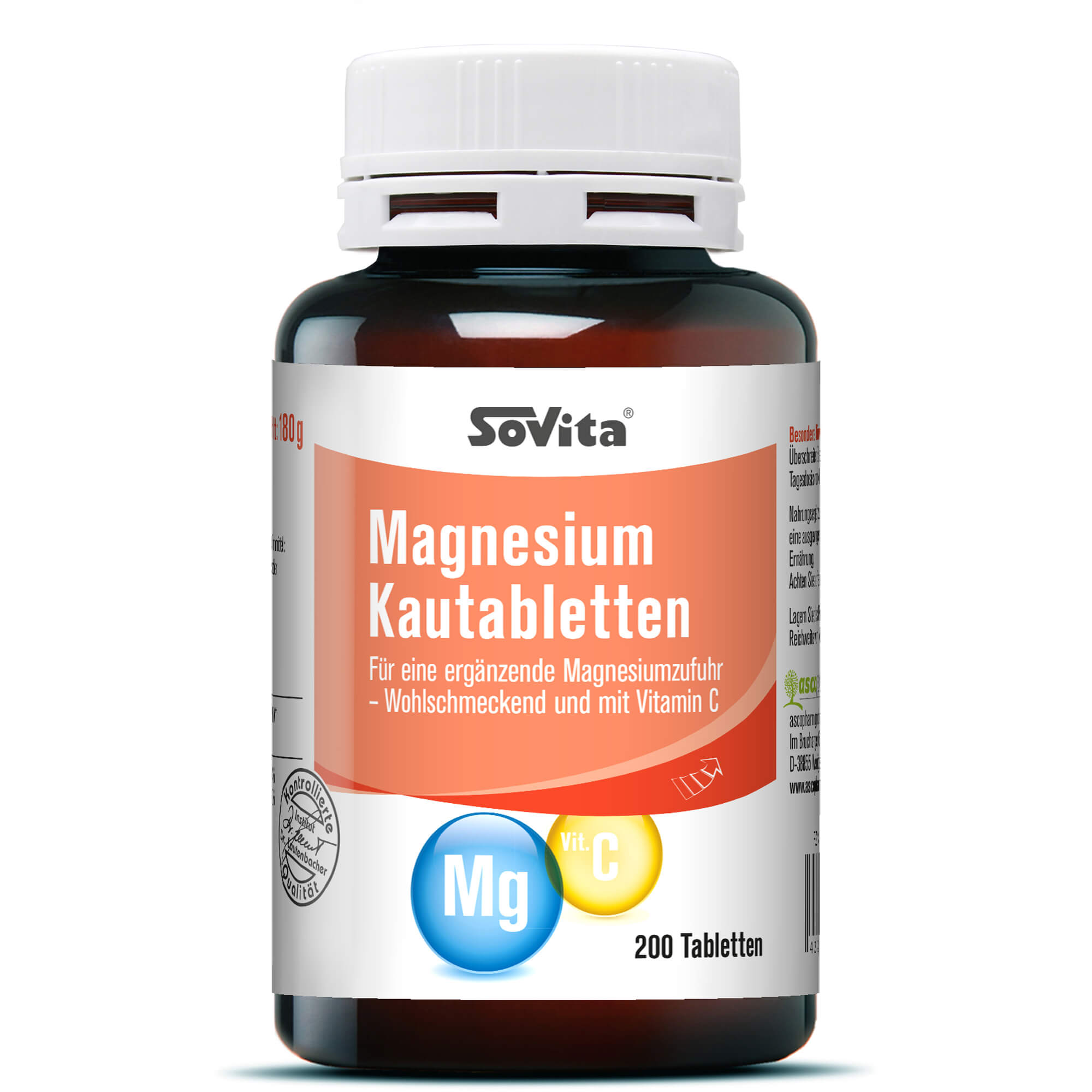 SOVITA ACTIVE Magnesium Kautabletten