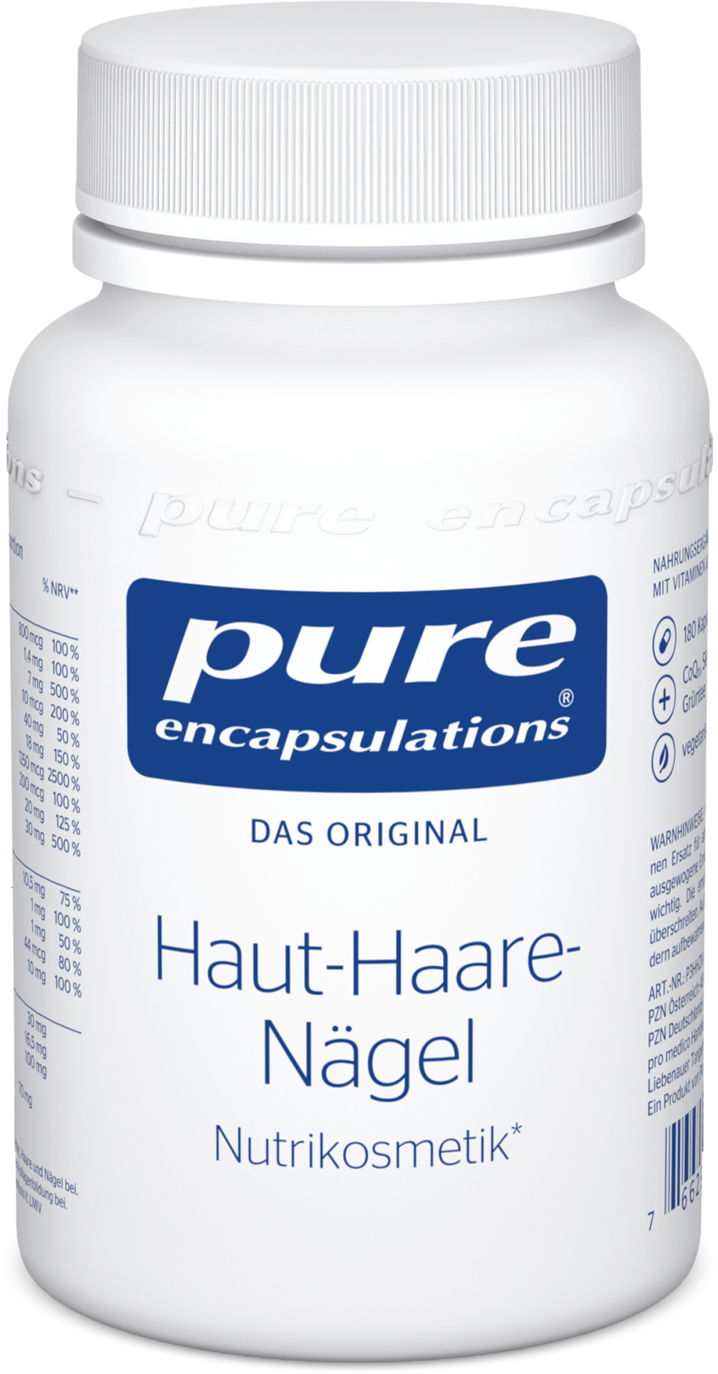 PURE ENCAPSULATIONS Haut-Haare-Nägel Kapseln