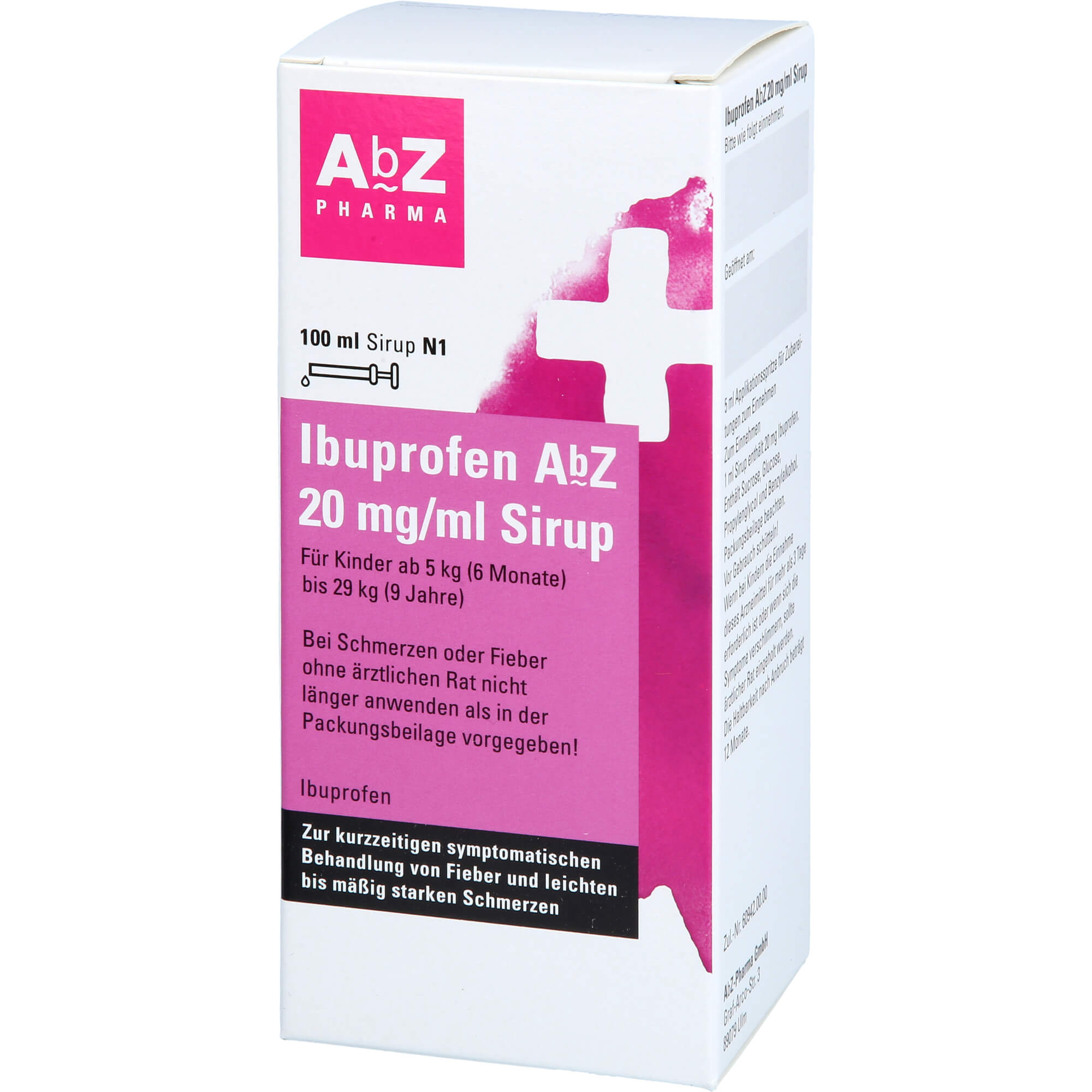 IBUPROFEN AbZ 20 mg/ml Sirup
