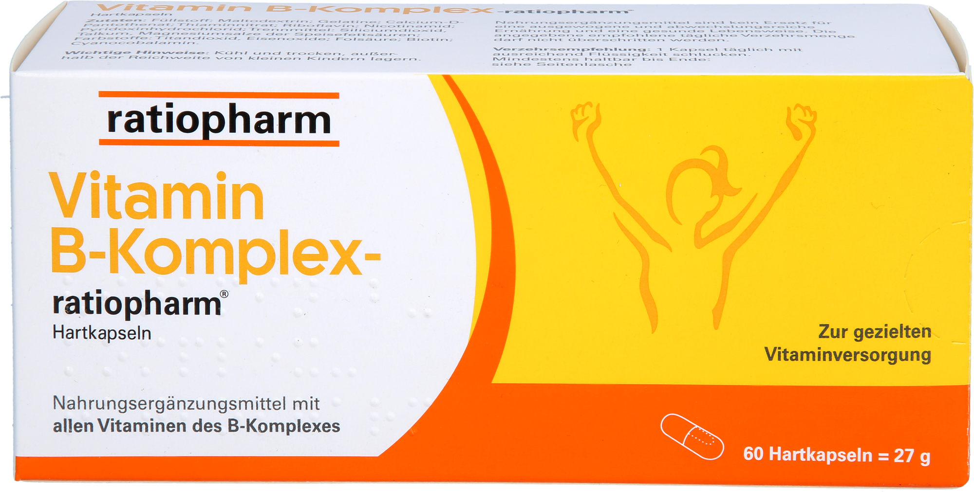 VITAMIN B-KOMPLEX-ratiopharm Kapseln 60 St
