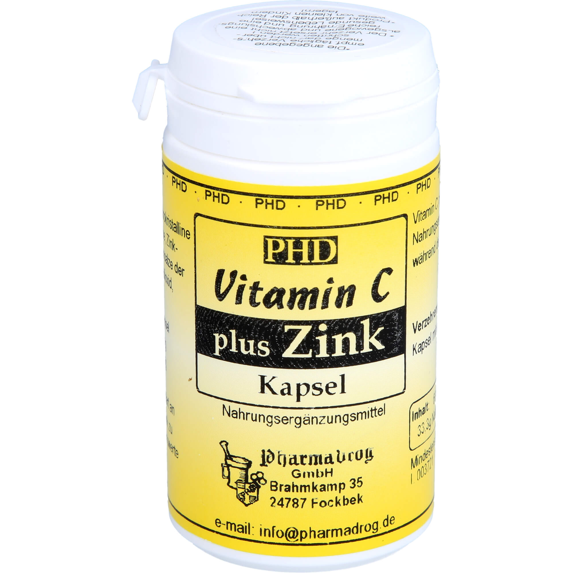 VITAMIN C PLUS Zink Kapseln