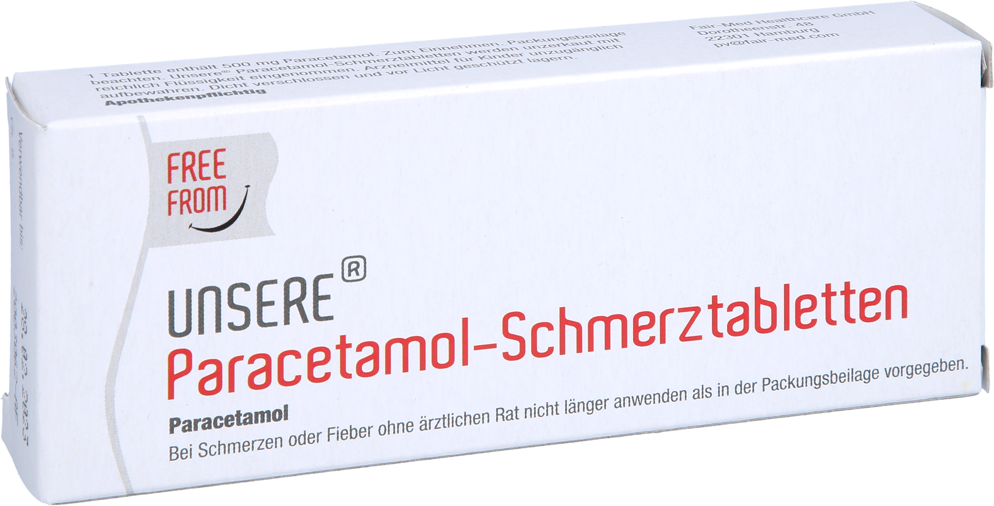 UNSERE Paracetamol Schmerztabletten