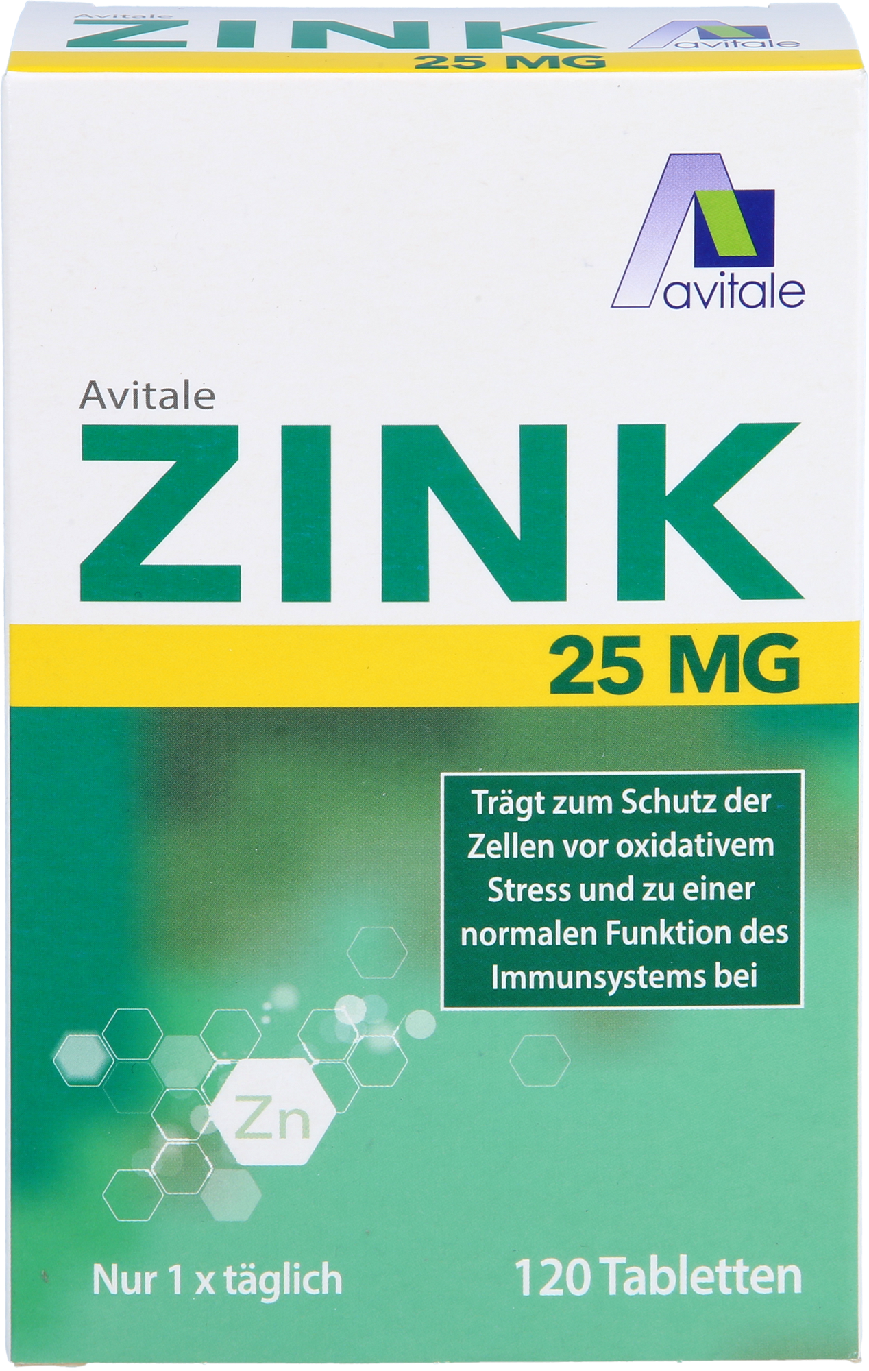 ZINK 25 mg Tabletten