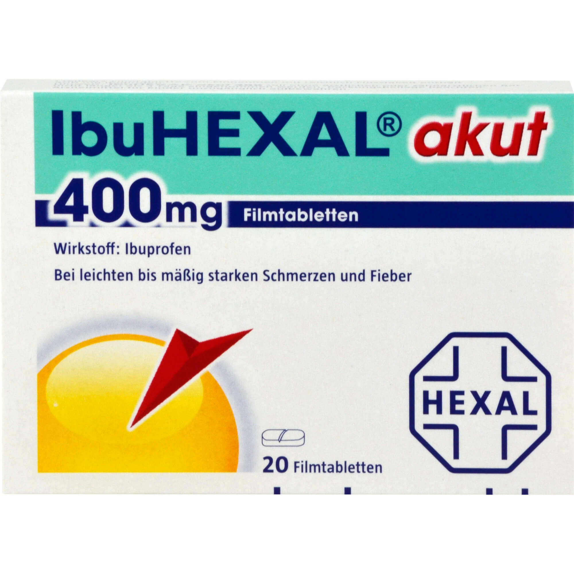 IBUHEXAL akut 400 Filmtabletten 20 St