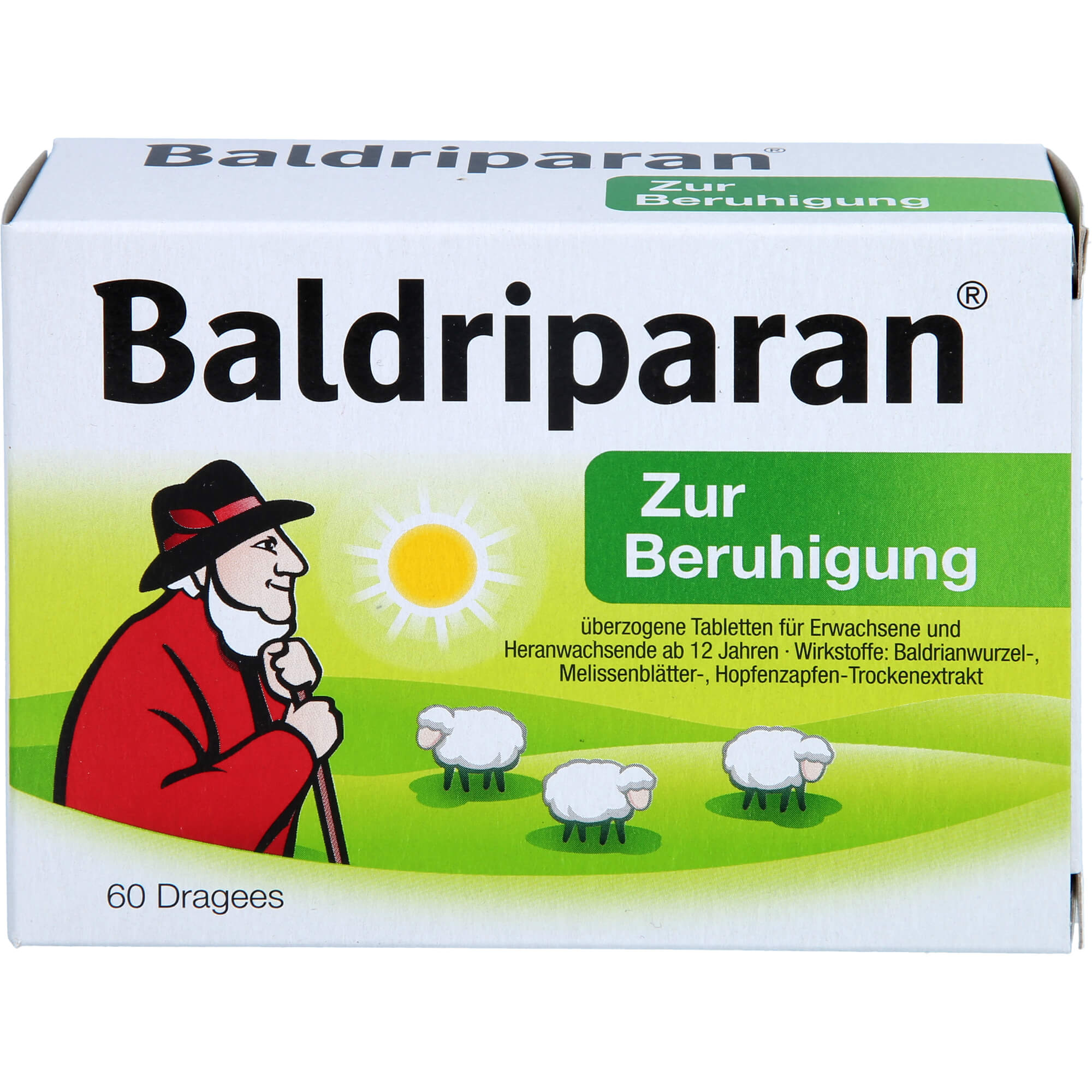 BALDRIPARAN zur Beruhigung überzogene Tabletten 60 St