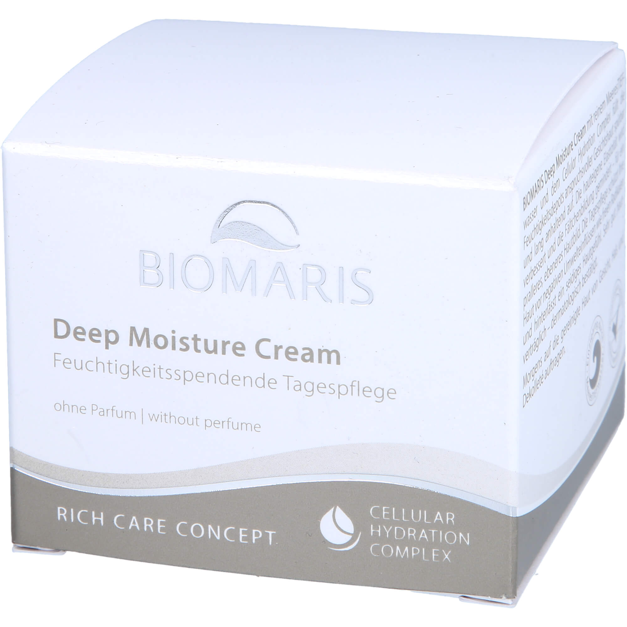 BIOMARIS Deep moisture Cream ohne Parfum