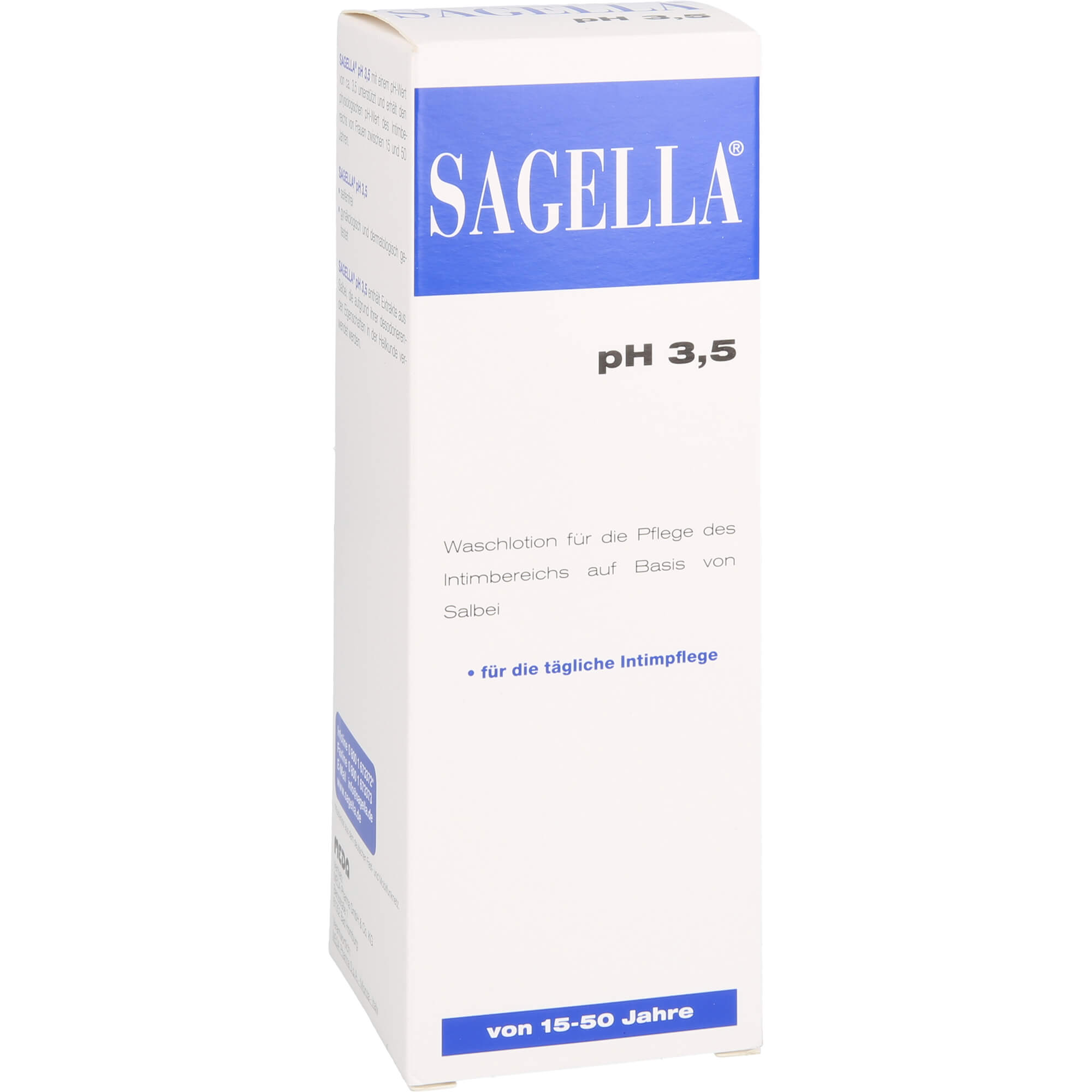 SAGELLA pH 3,5 Waschemulsion 250 ml