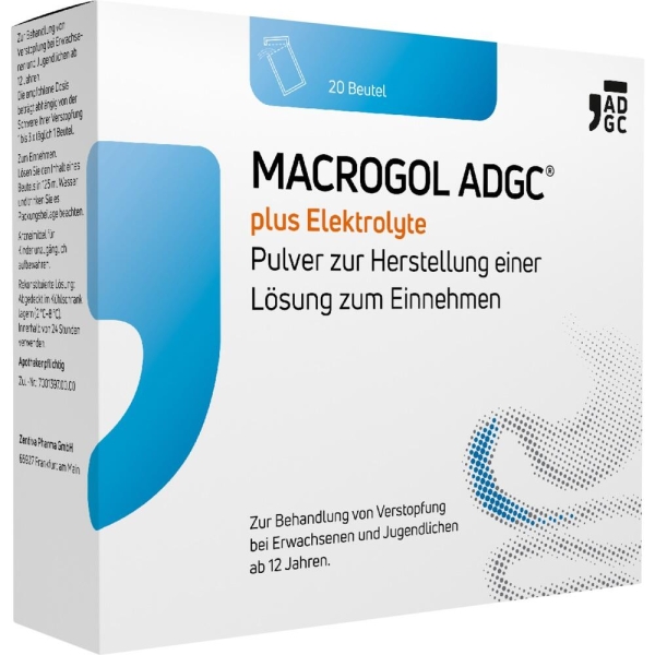 MACROGOL ADGC plus Elektrolyte Plv.z.H.e.L.z.Einn. 10 St