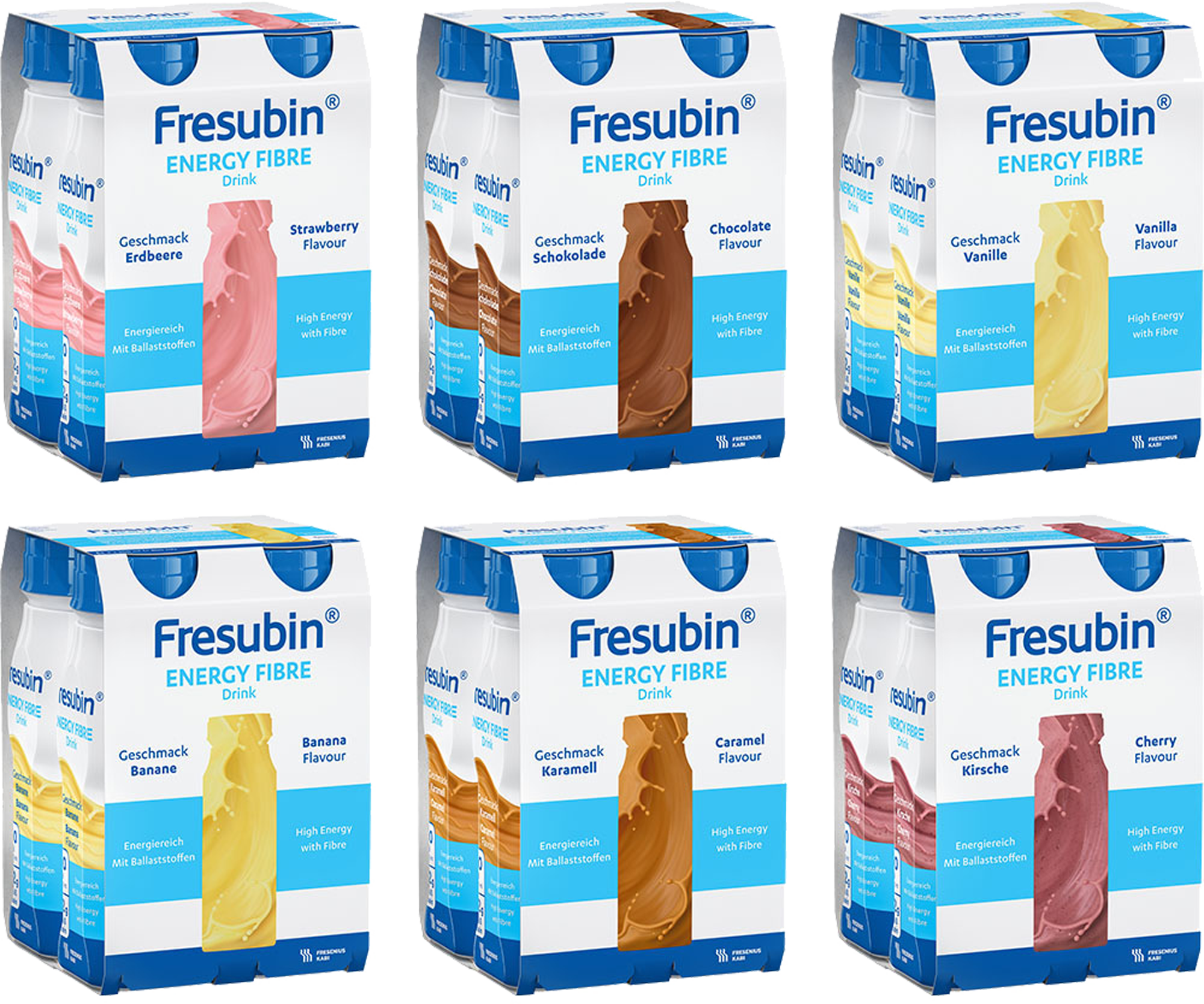 FRESUBIN ENERGY Fibre DRINK Mischkarton Trinkfl.
