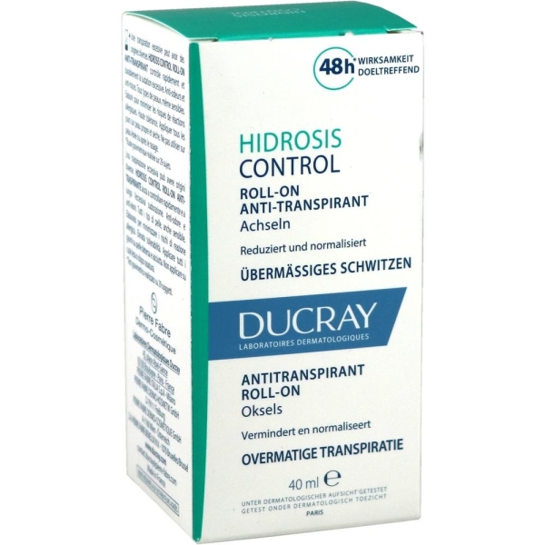 DUCRAY HIDROSIS CONTROL Roll-on Antitranspirant 40 ml