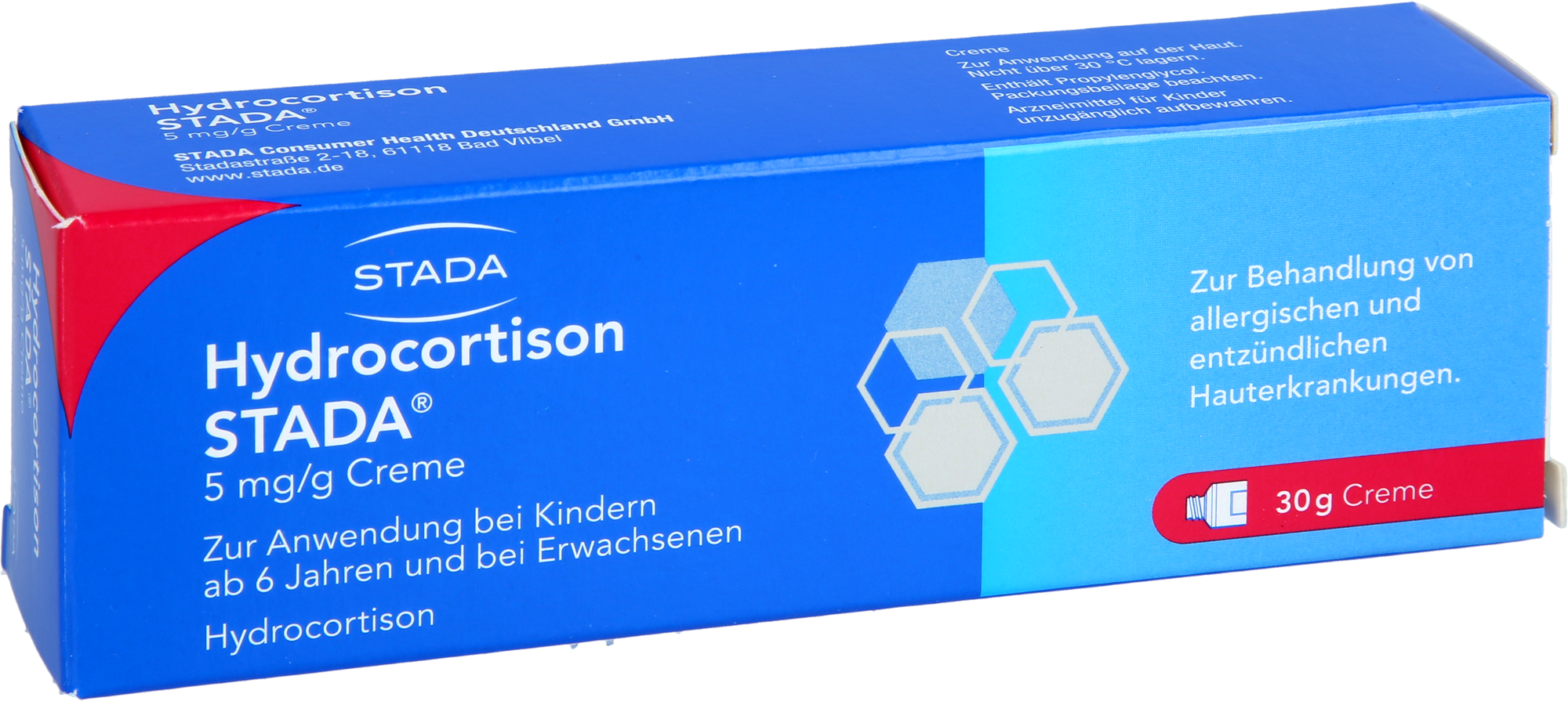 HYDROCORTISON STADA 5 mg/g Creme