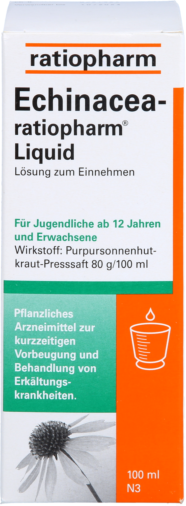 ECHINACEA-RATIOPHARM Liquid 100 ml
