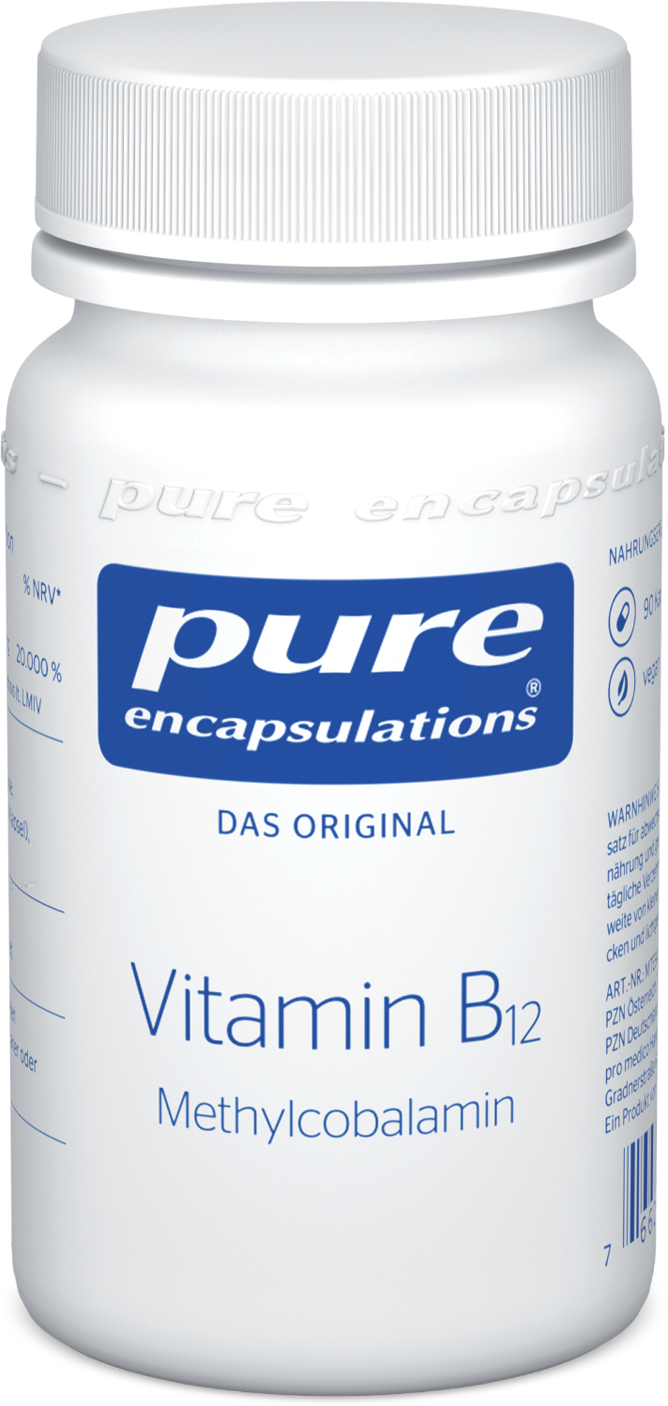 PURE ENCAPSULATIONS Vitamin B12 Methylcobalamin