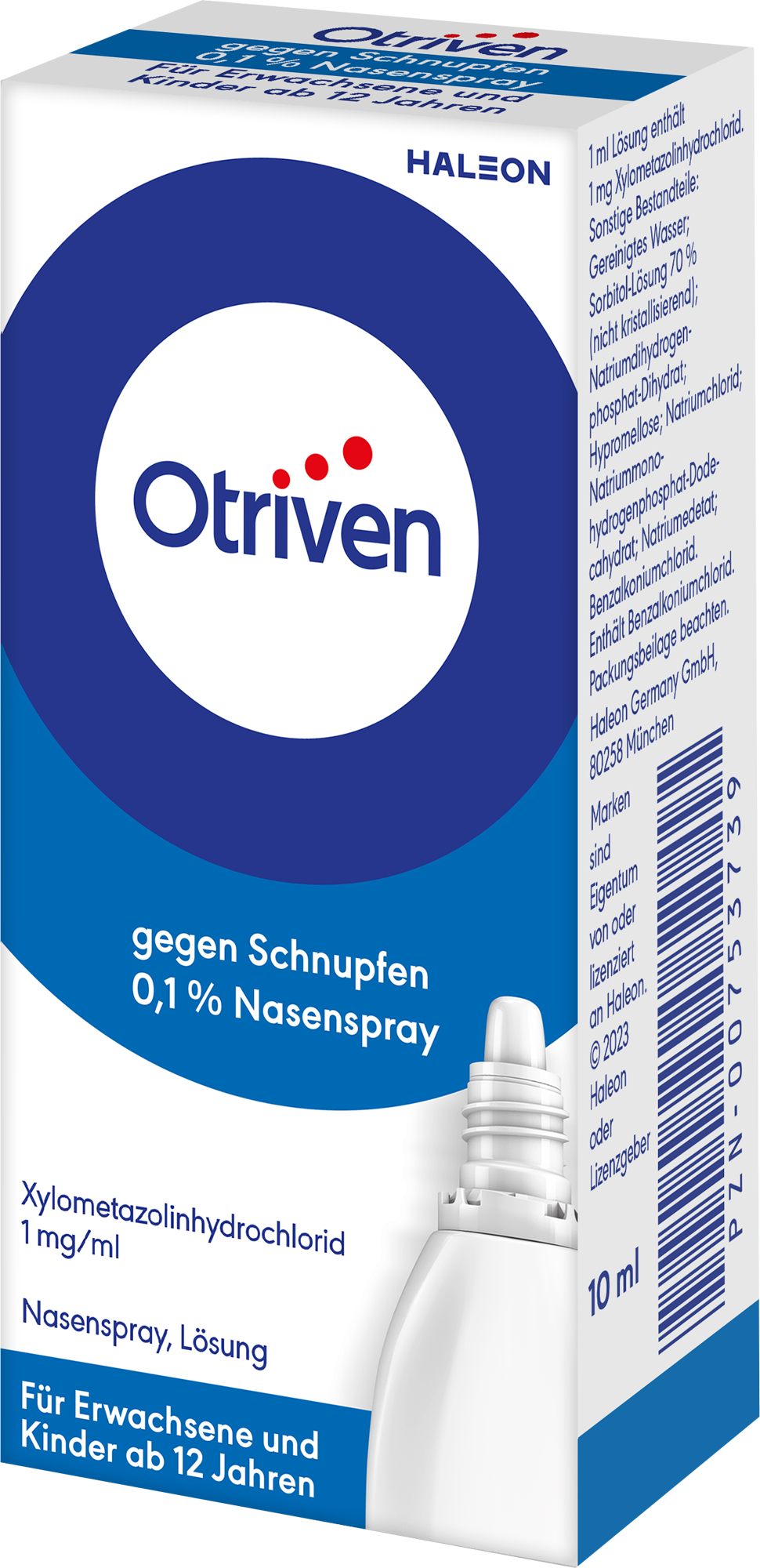 OTRIVEN 0,1% Nasenspray